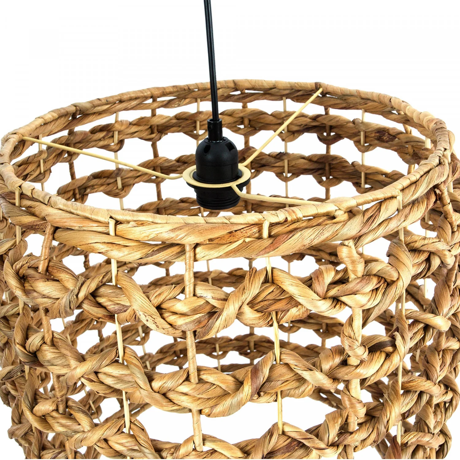 Aubriche Long Chandelier - Natural - Image 3
