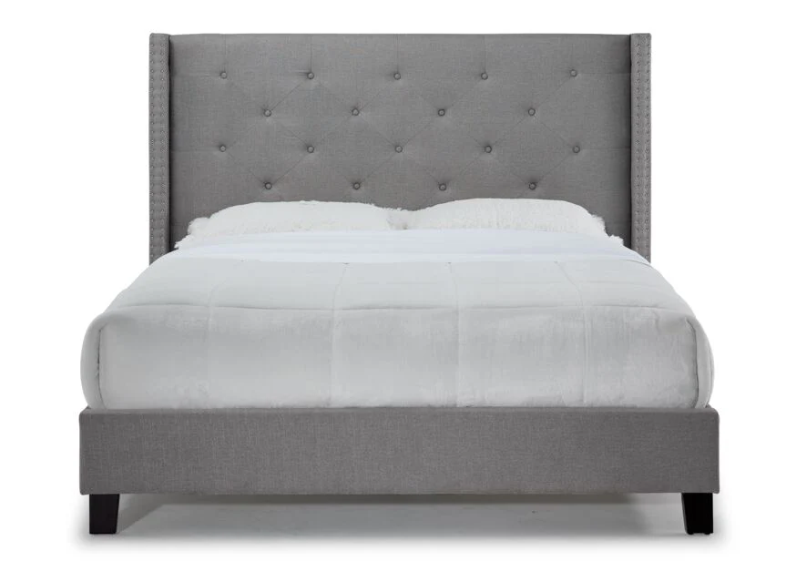 Audrey 3-Piece Full Bed - Grey - Image 3