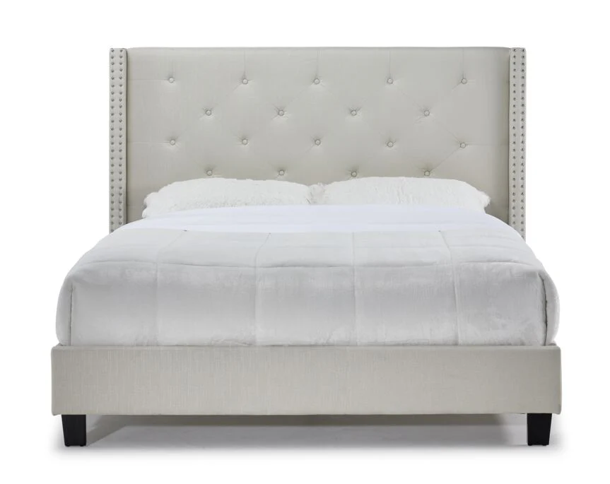 Audrey 3-Piece King Bed - Beige - Image 3