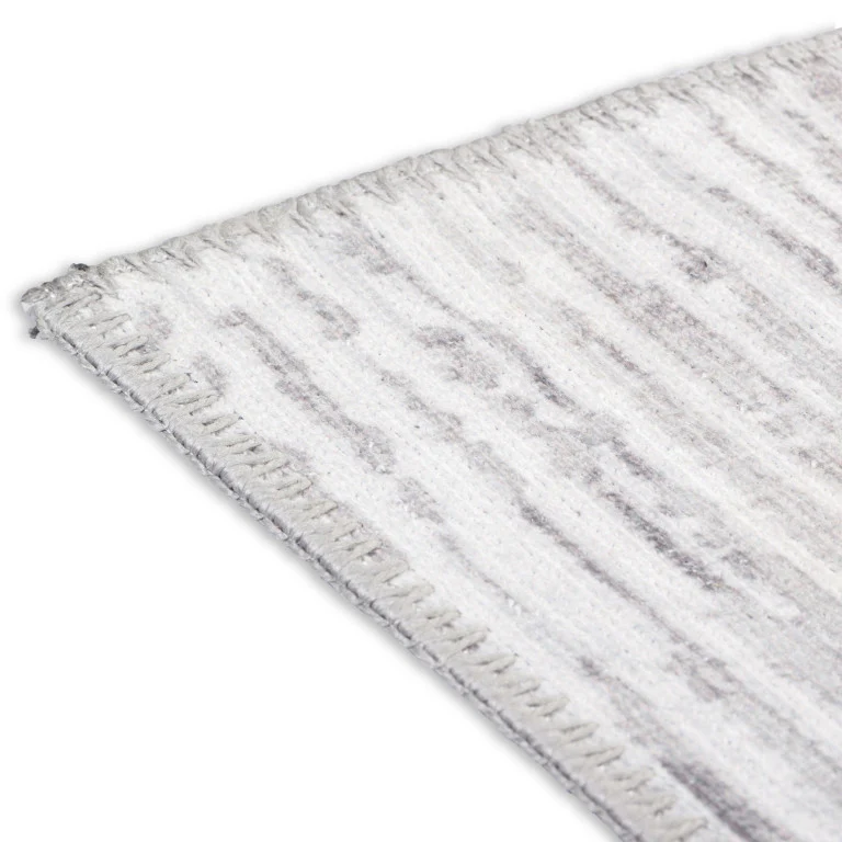 Aura Geometric Rug - 6' x 9' - Black/Grey - Image 3