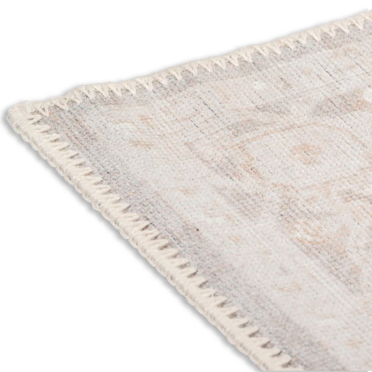 Aura Traditional Rug - 5' x 7' - Almond Cream - Image 2