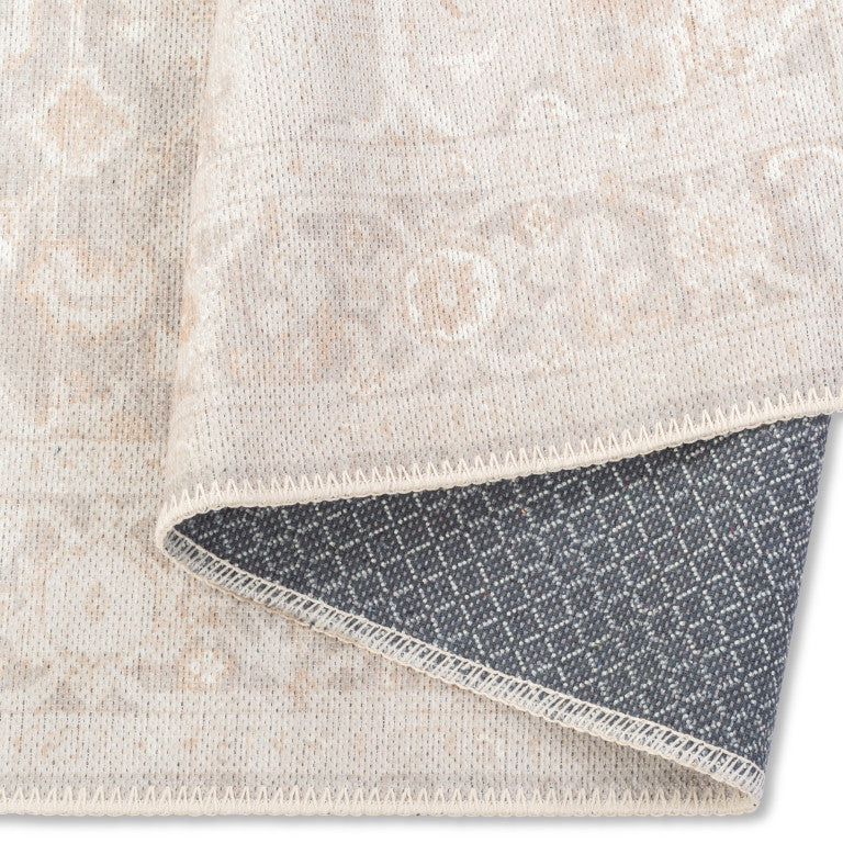 Aura Traditional Rug - 8' x 10' - Almond Cream - Image 4