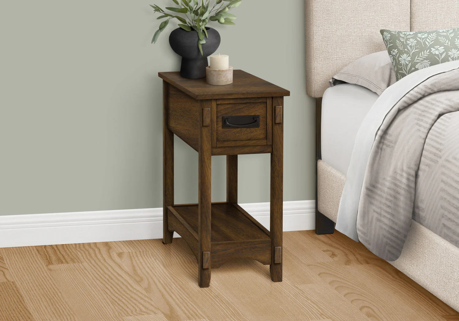 Aurea Side Table - Walnut - Image 12
