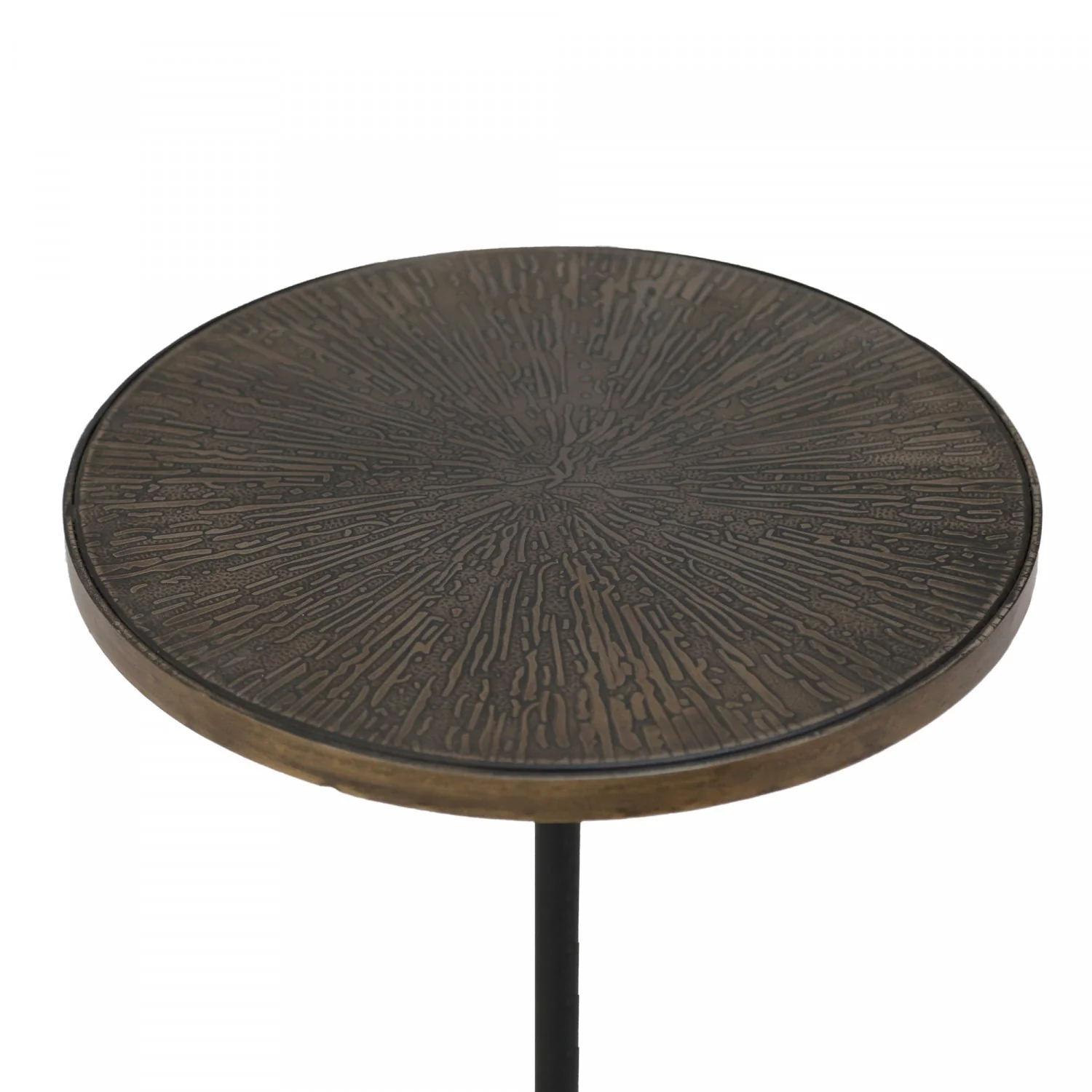Auren Round Side Table - Bronze - Image 4
