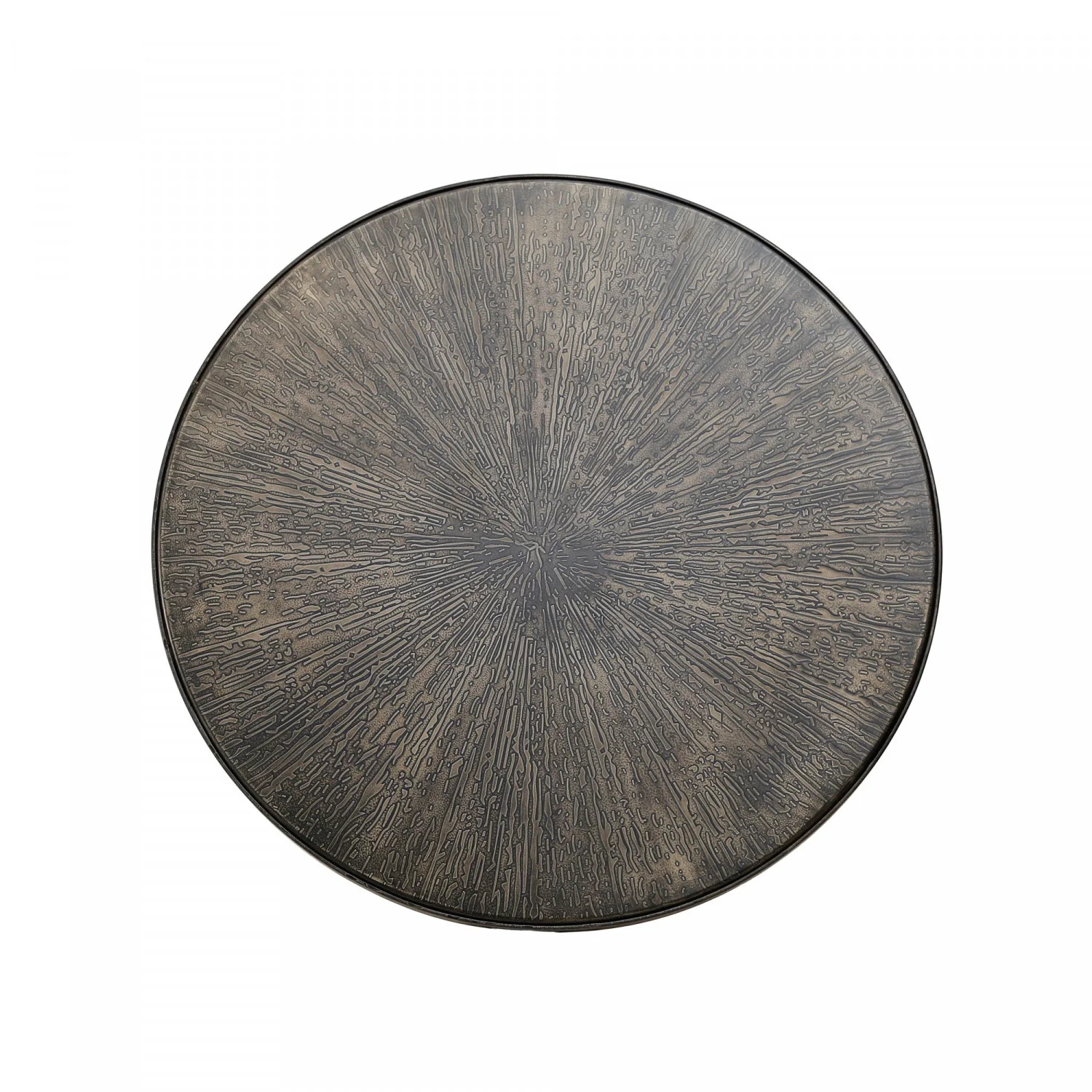 Auren Round Side Table - Bronze - Image 5