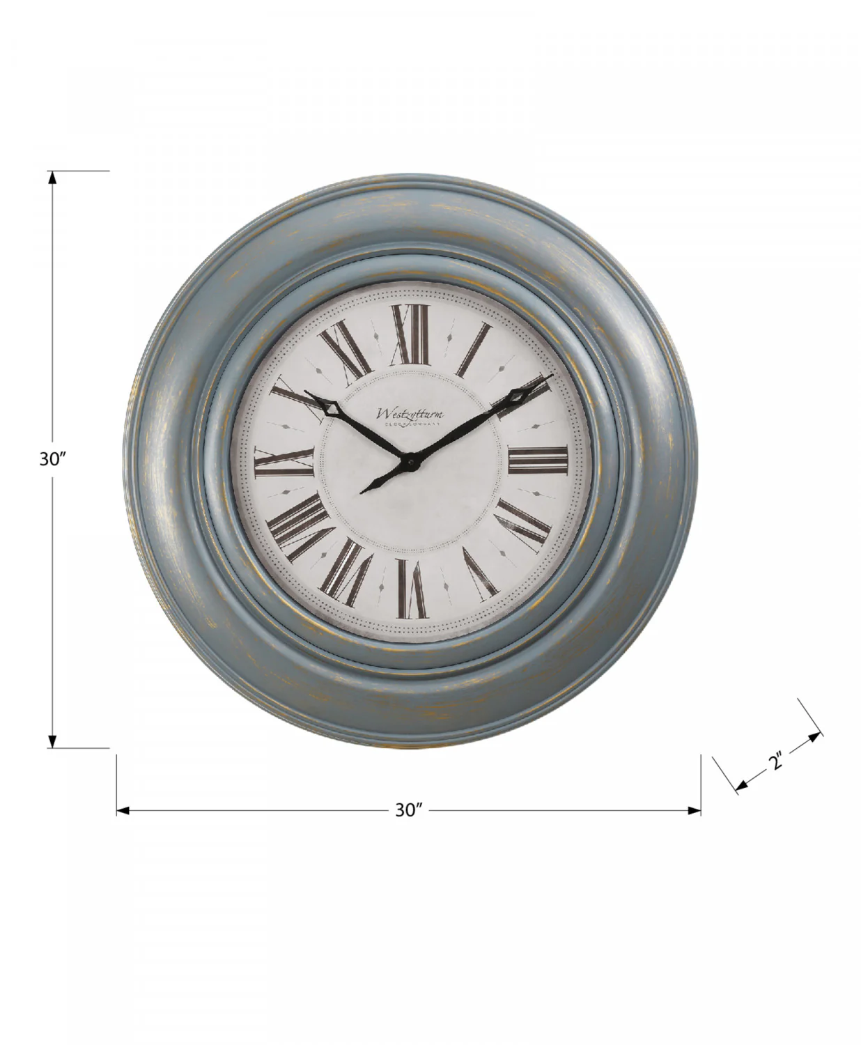 Aurora Clock - Blue - Image 3