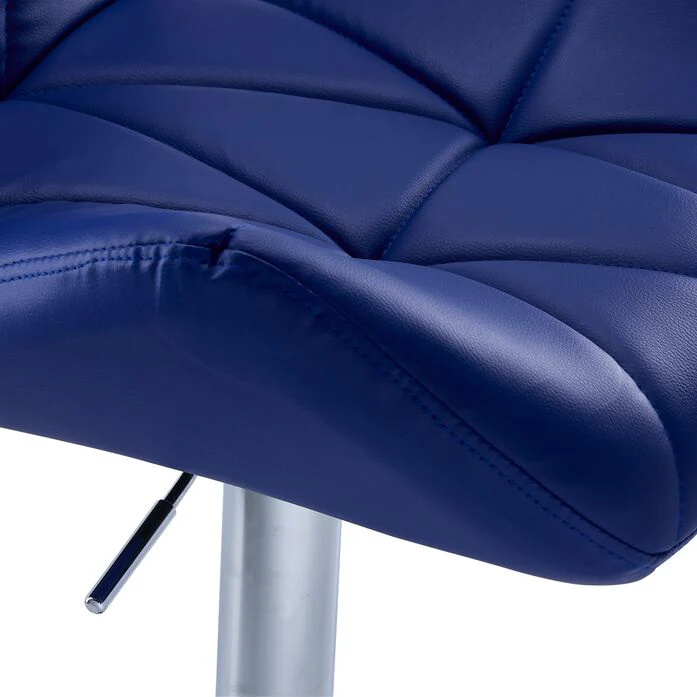 Ava Bar Height Stool - Blue - Image 4