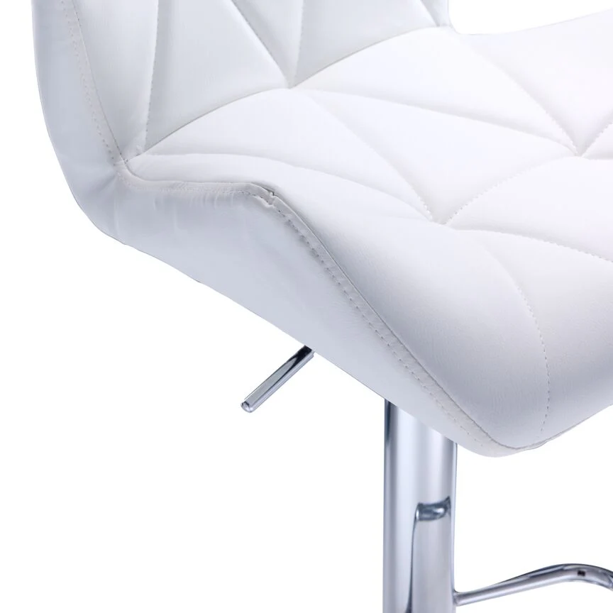 Ava Bar Height Stool - White - Image 3