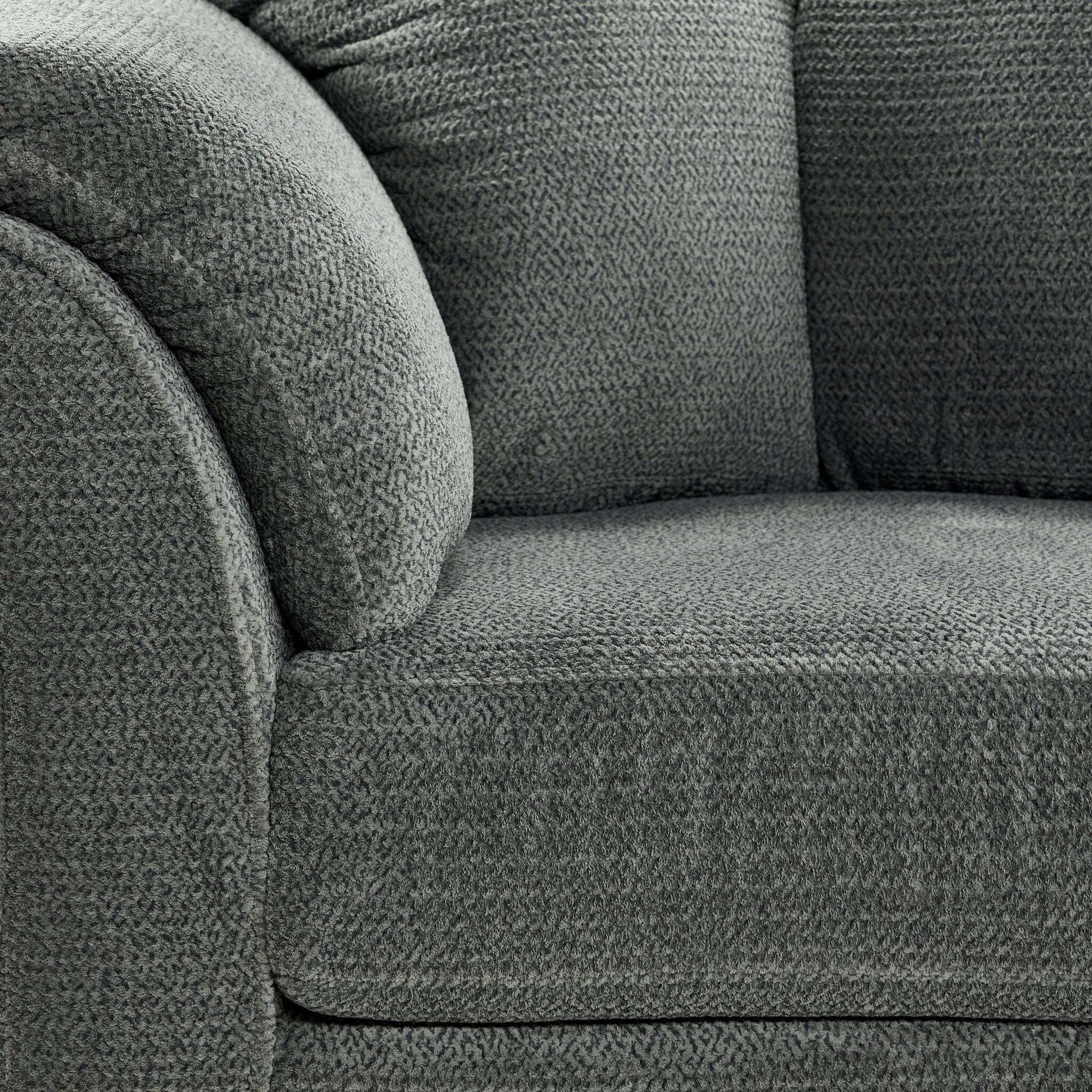 Avery Loveseat - Charcoal - Image 3