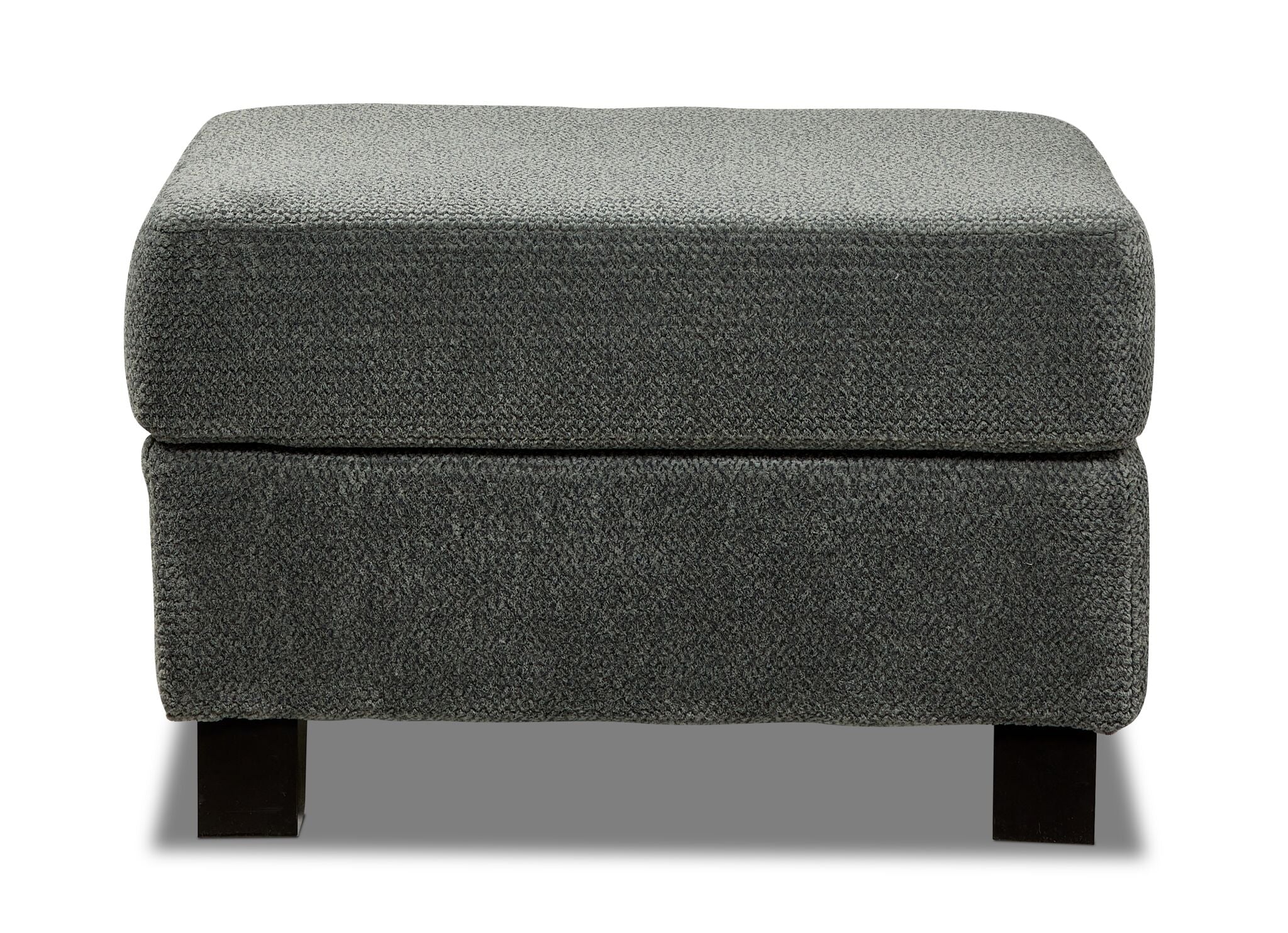 Avery Ottoman - Charcoal - Image 2