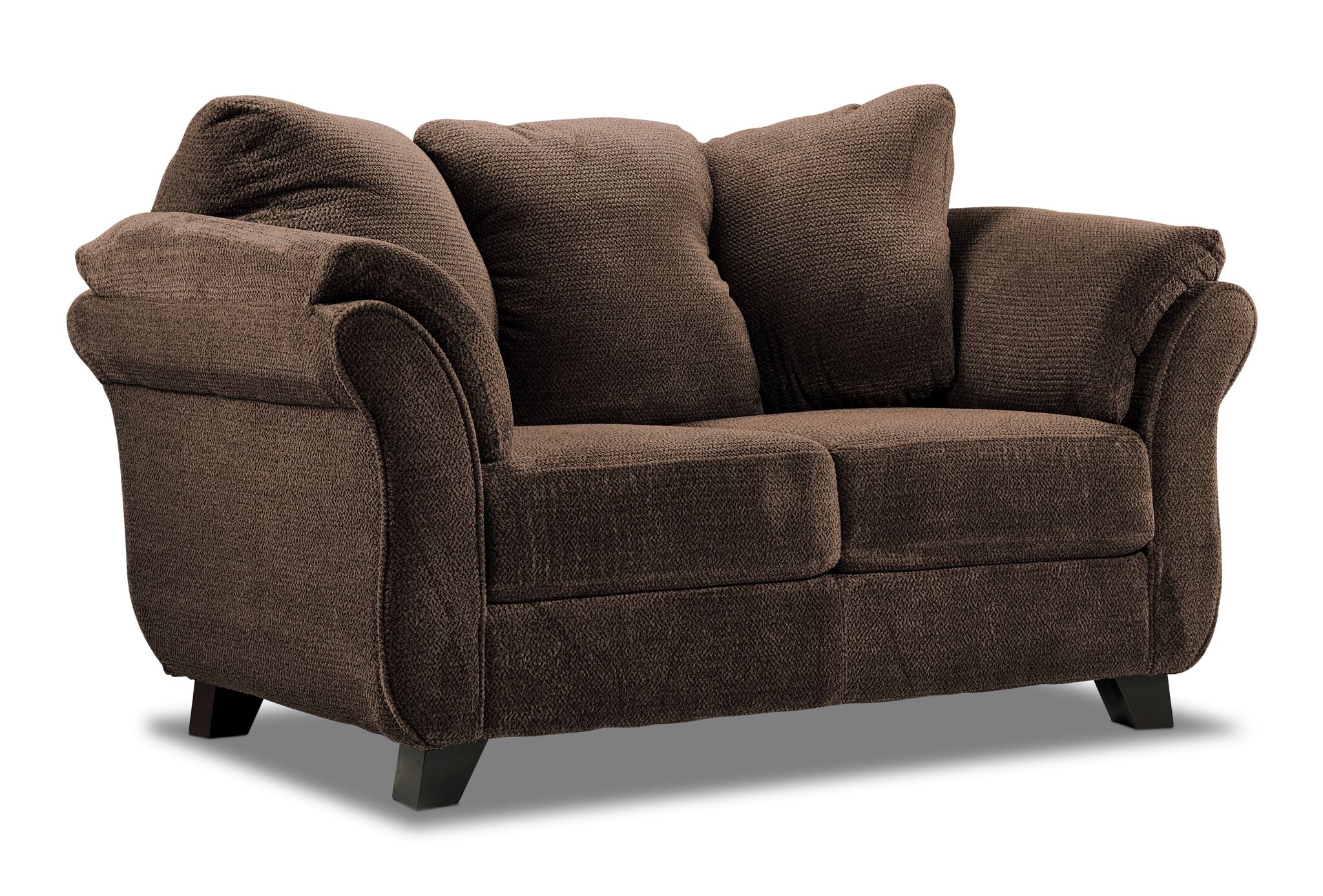 Avery Sofa and Loveseat Set - Chocolate - Image 3