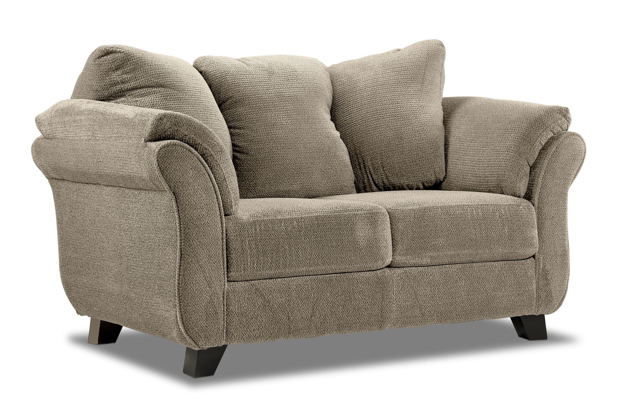 Avery Sofa, Loveseat and Chair Set - Toast - Image 3
