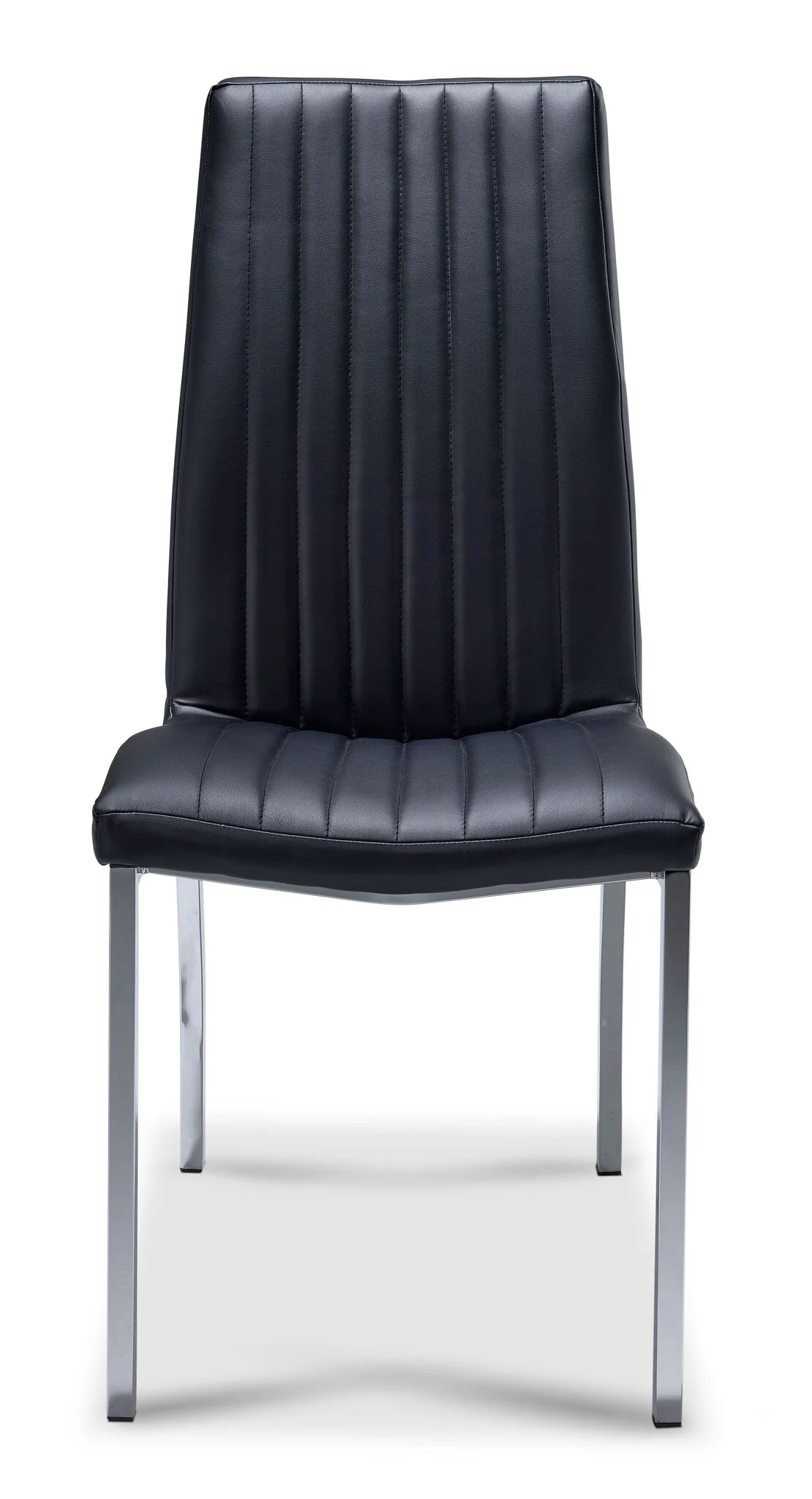 Axis Dining Chair - Black, Chrome - Image 2