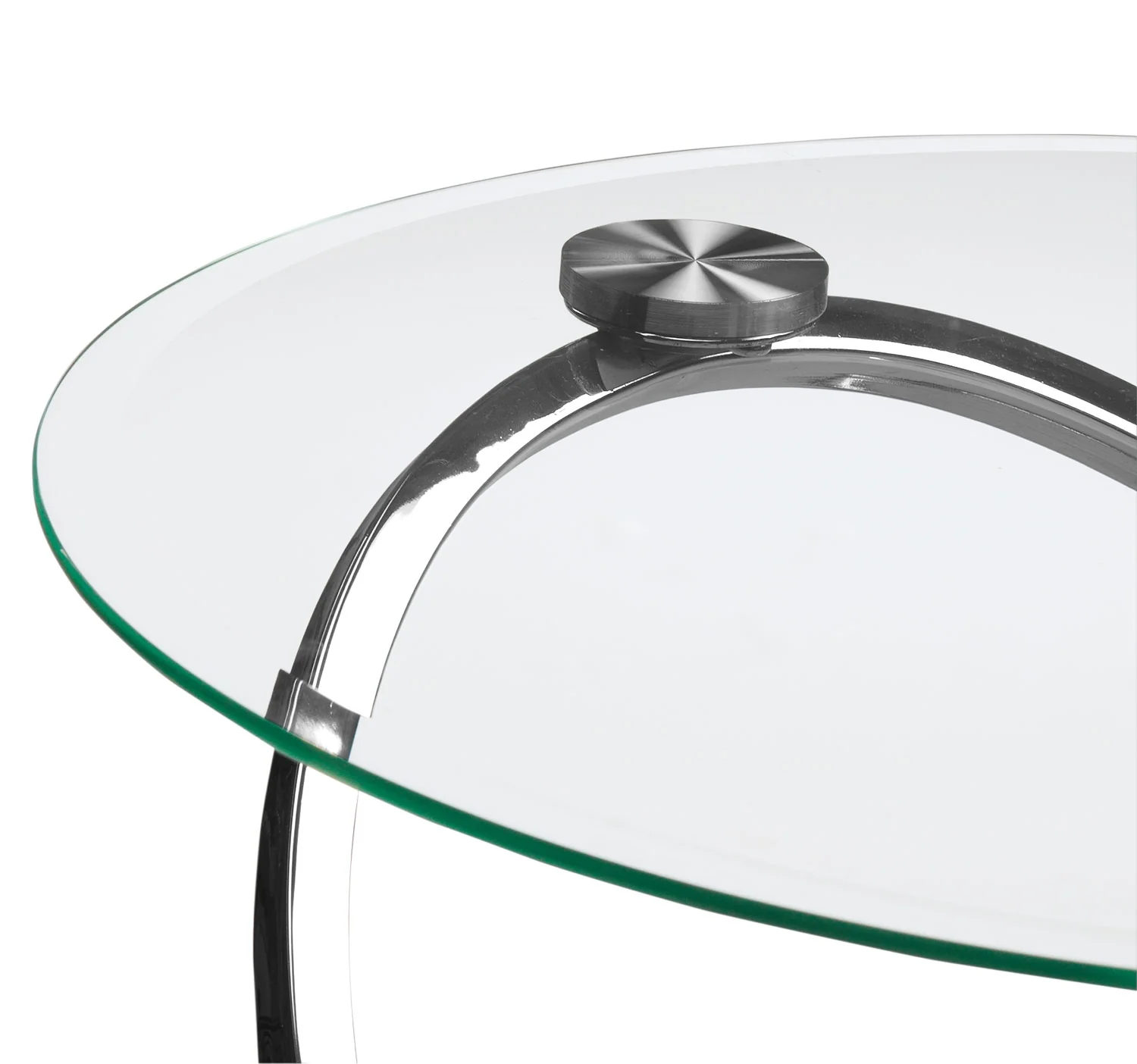 Axis 26" End Table - Chrome - Image 3