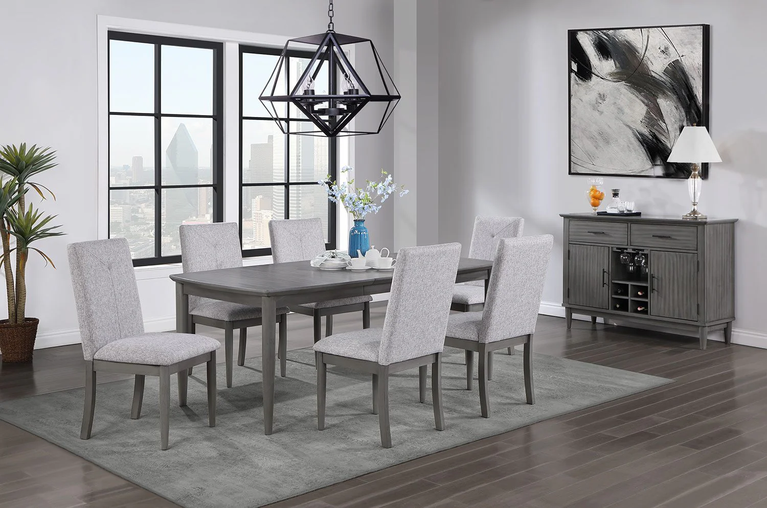 Ayana Dining Chair - Grey - Image 2
