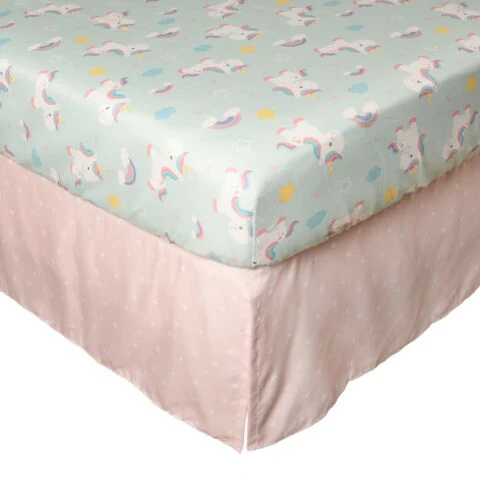 Baby's First 4-Piece Nursery Bedding Set - Pink - Image 7
