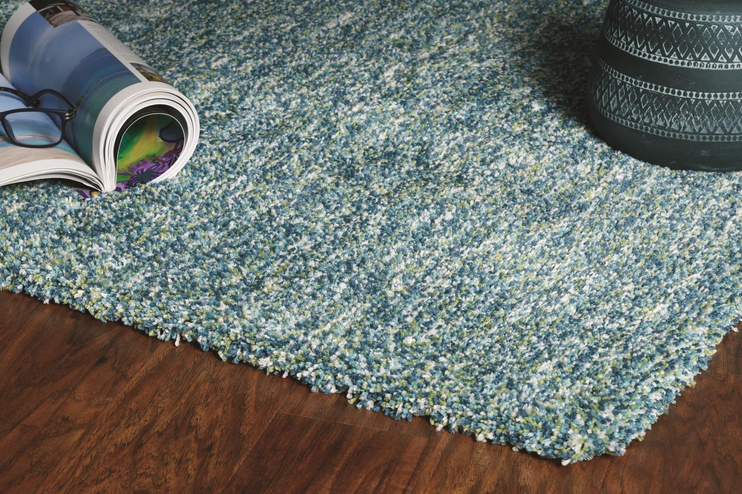 Bahia XXIV 5' x 7' - Seafoam Heather Area Rug - Image 2