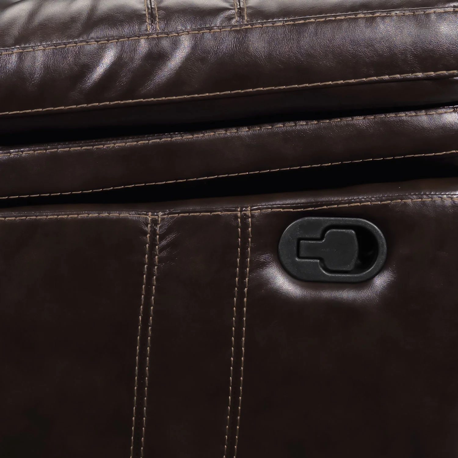 Barcelona Rocker Recliner - Brown - Image 6