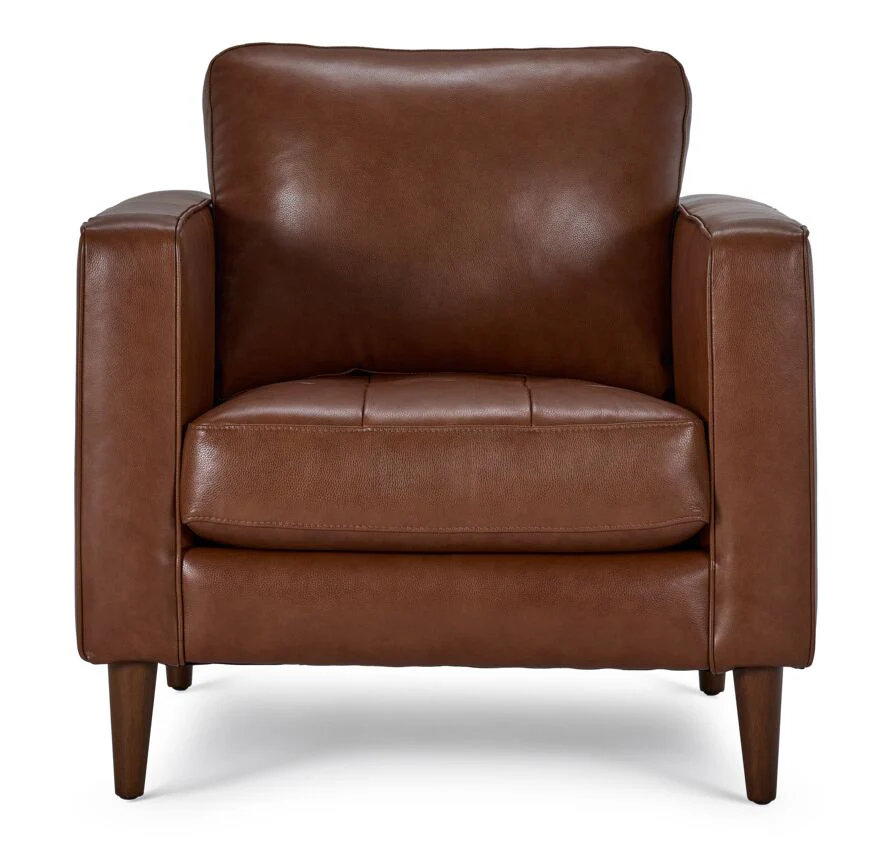 Bari Leather Chair - Cobblestone - Image 2
