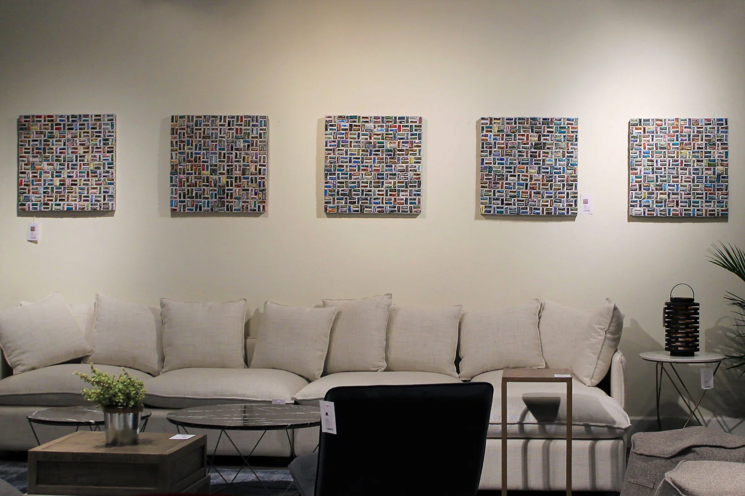 Bayan 40" Kaleidoscope Wall Art - Image 9