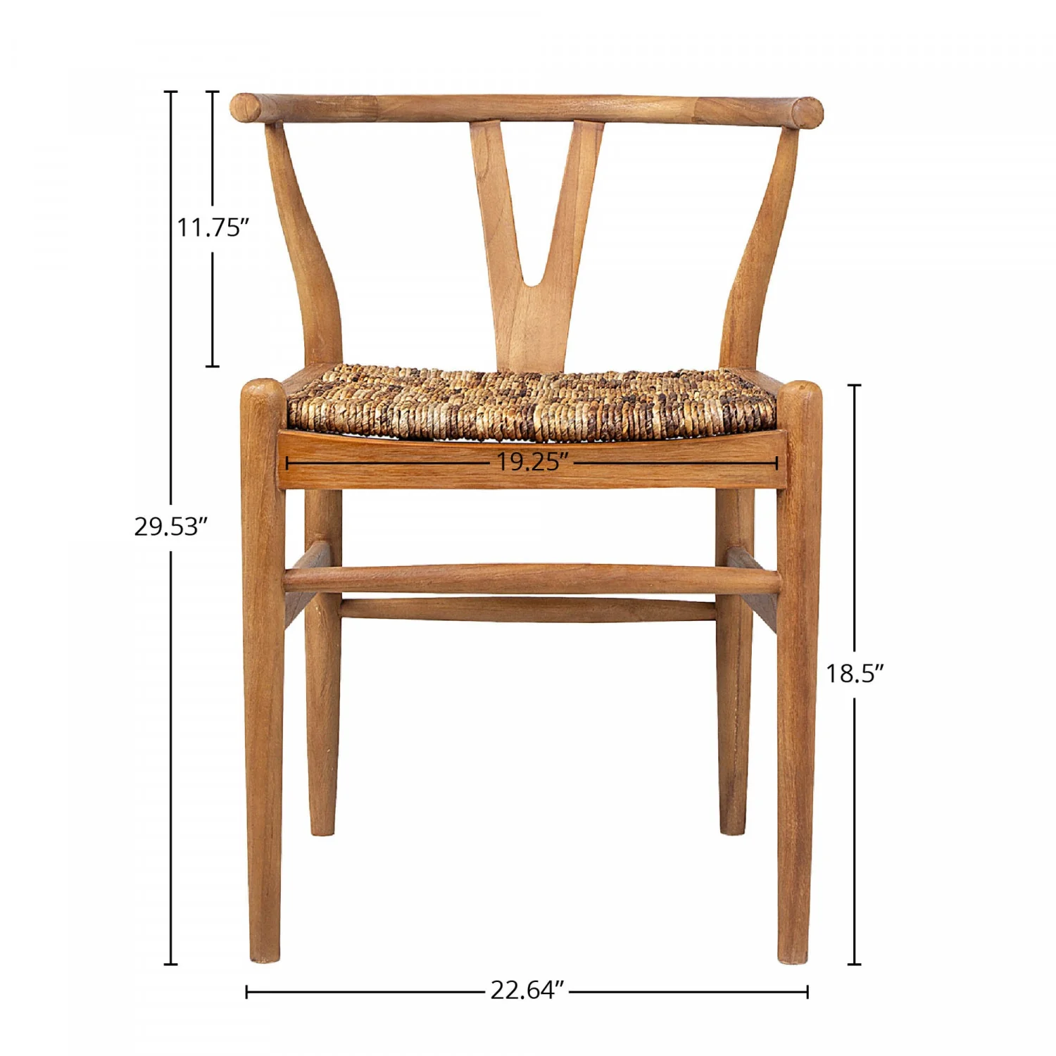 Bayan Caterpillar Twin Chair - Natural - Image 3