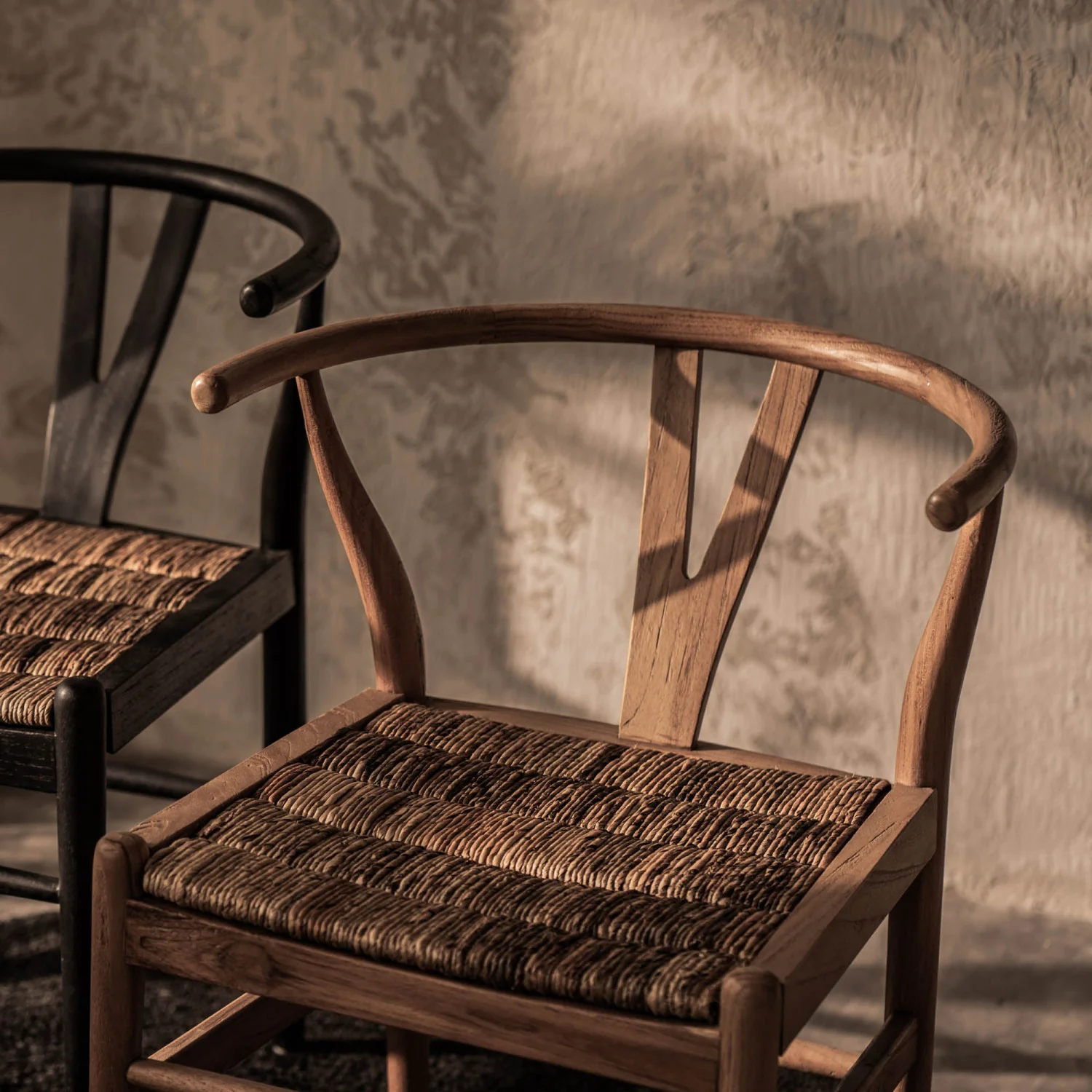 Bayan Caterpillar Twin Chair - Natural - Image 4