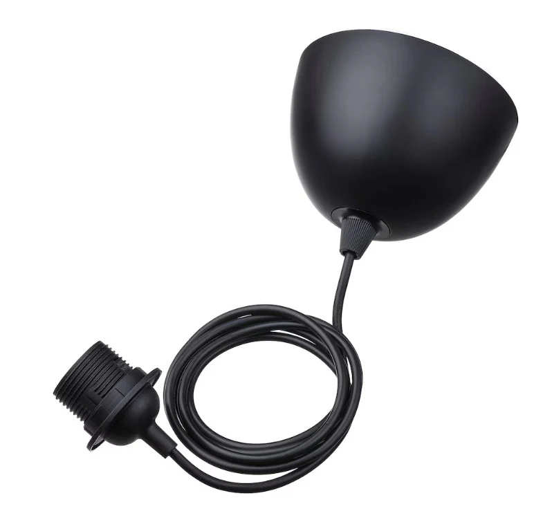 Bayan Horn Pendant Large - Black - Image 3