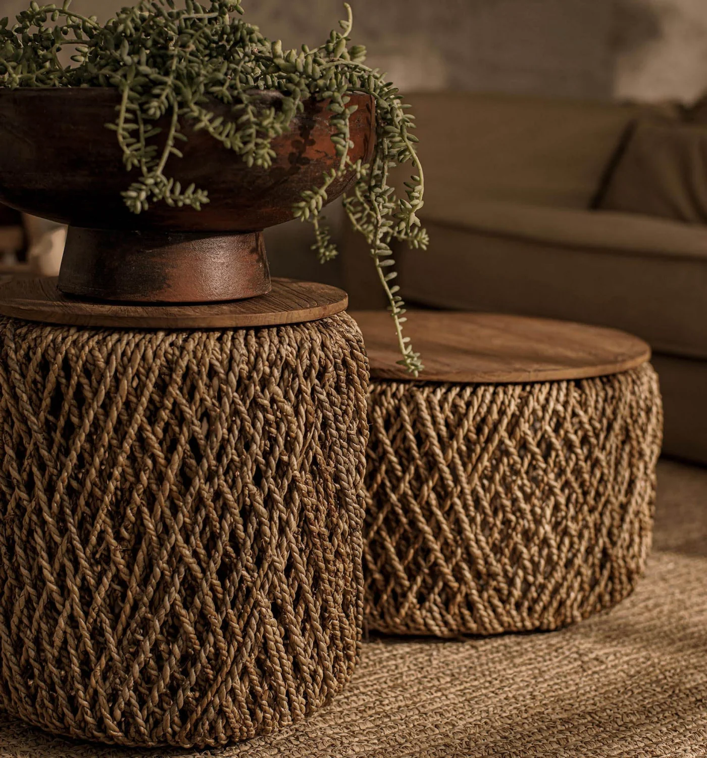 Bayan Knut Side Table - Brown - Image 4