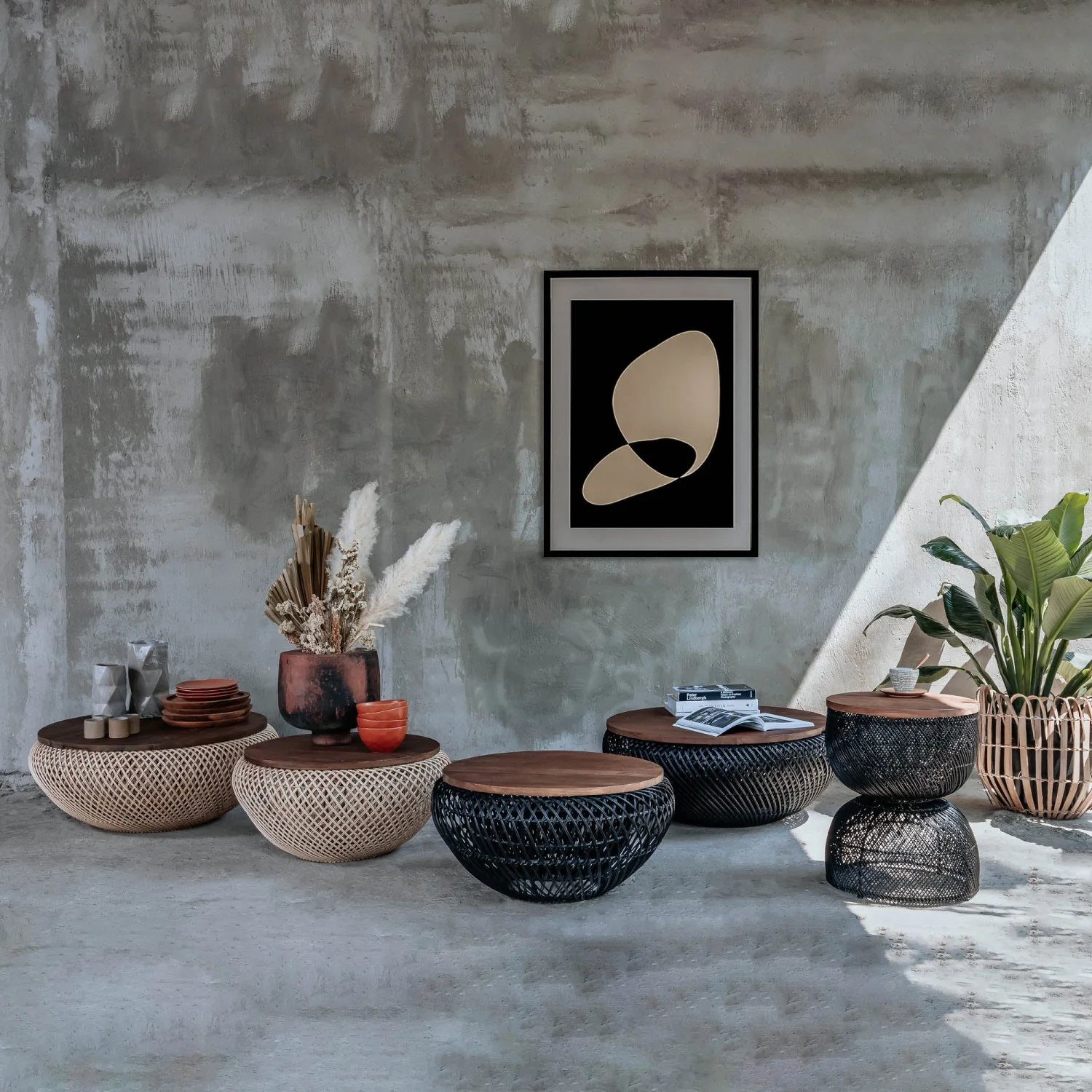 Bayan Wave Coffee Table - Natural - Image 4