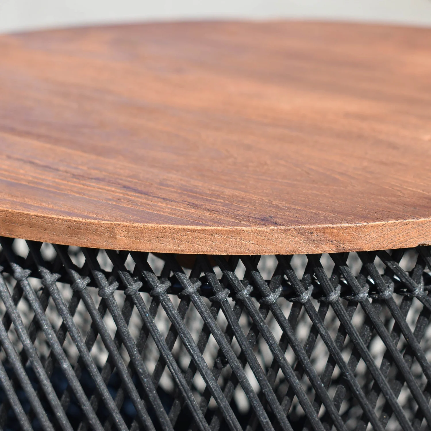 Bayan Wave Side Table - Black - Image 10