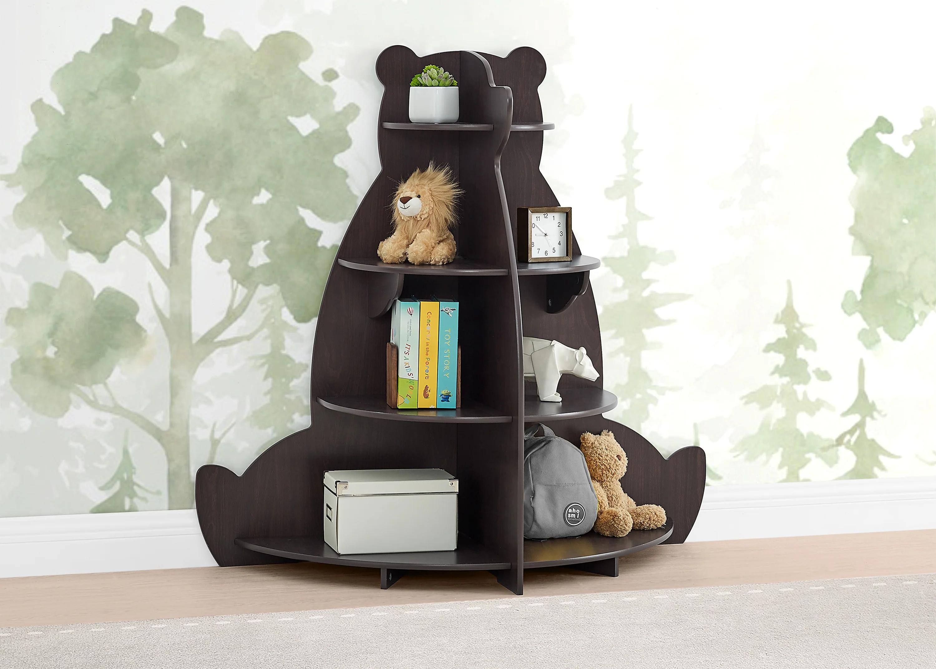 Bear Bookcase - Brown - Image 2