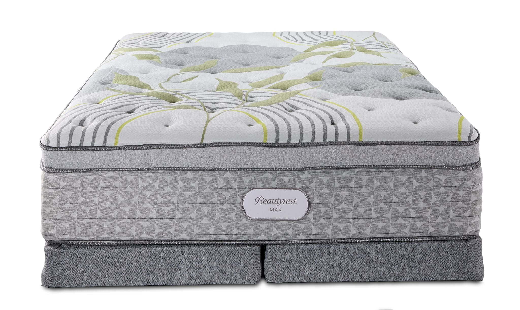 Beautyrest Max Amber Euro Top Plush King Mattress and Low Profile Split Boxspring Set - Image 2