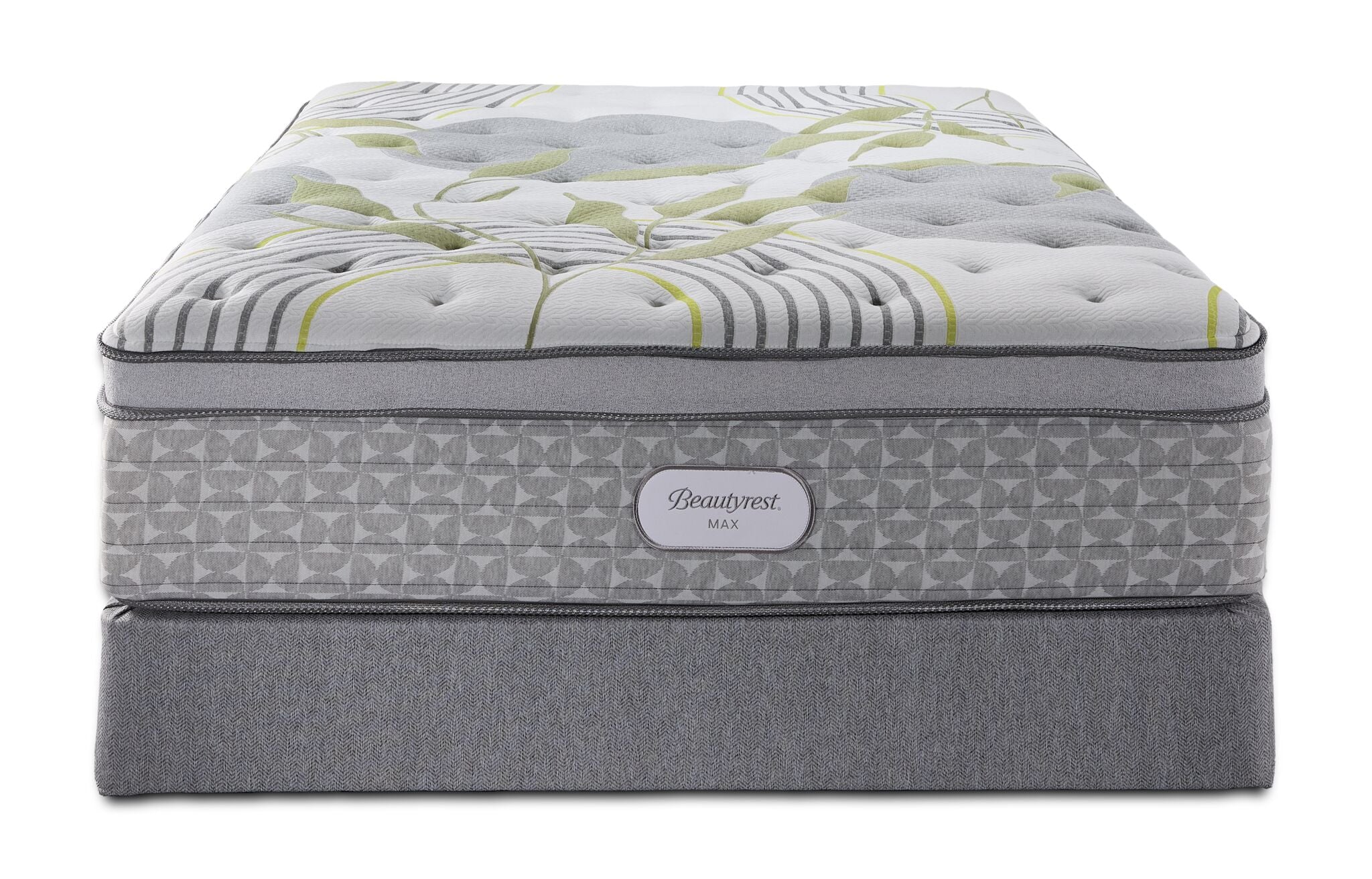 Beautyrest Max Amber Euro Top Plush Twin XL Mattress and Boxspring Set - Image 2