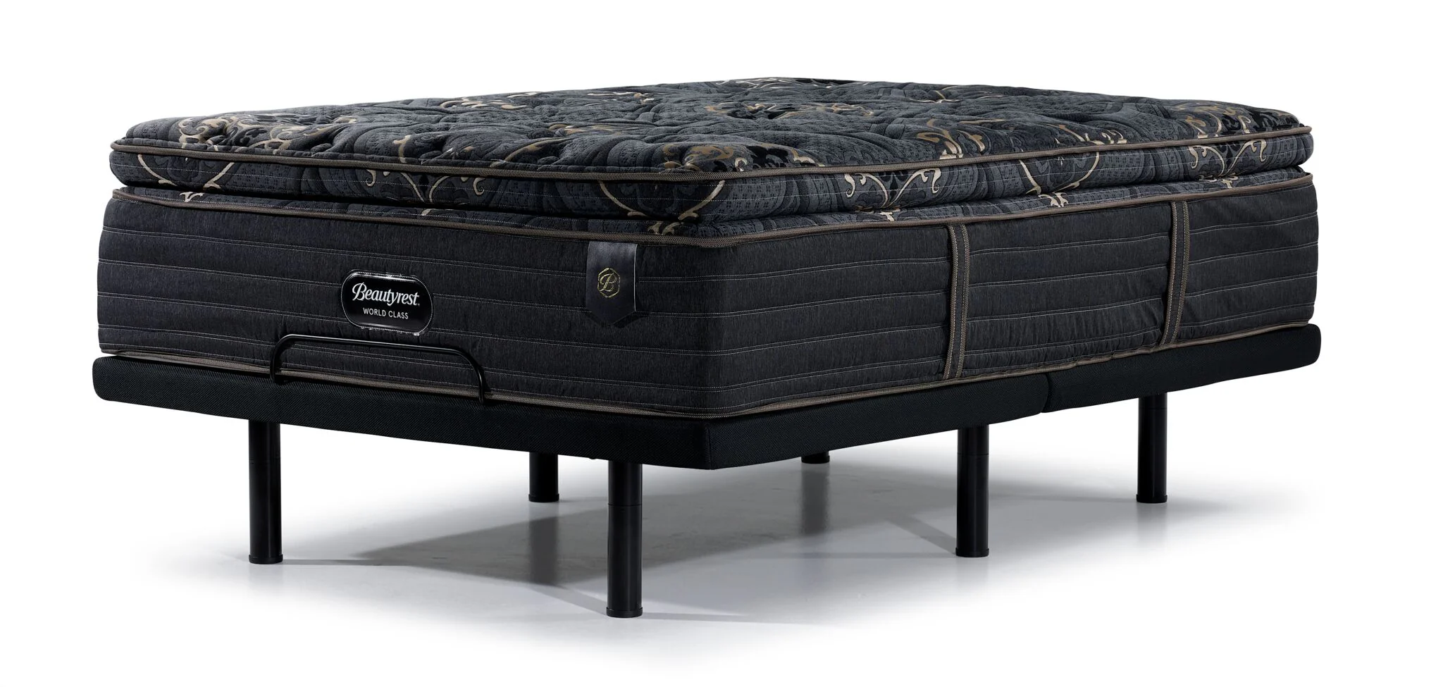 Beautyrest World Class Empress Luxury Firm King Mattress and L2 Motion Pro Adjustable Base - Image 2