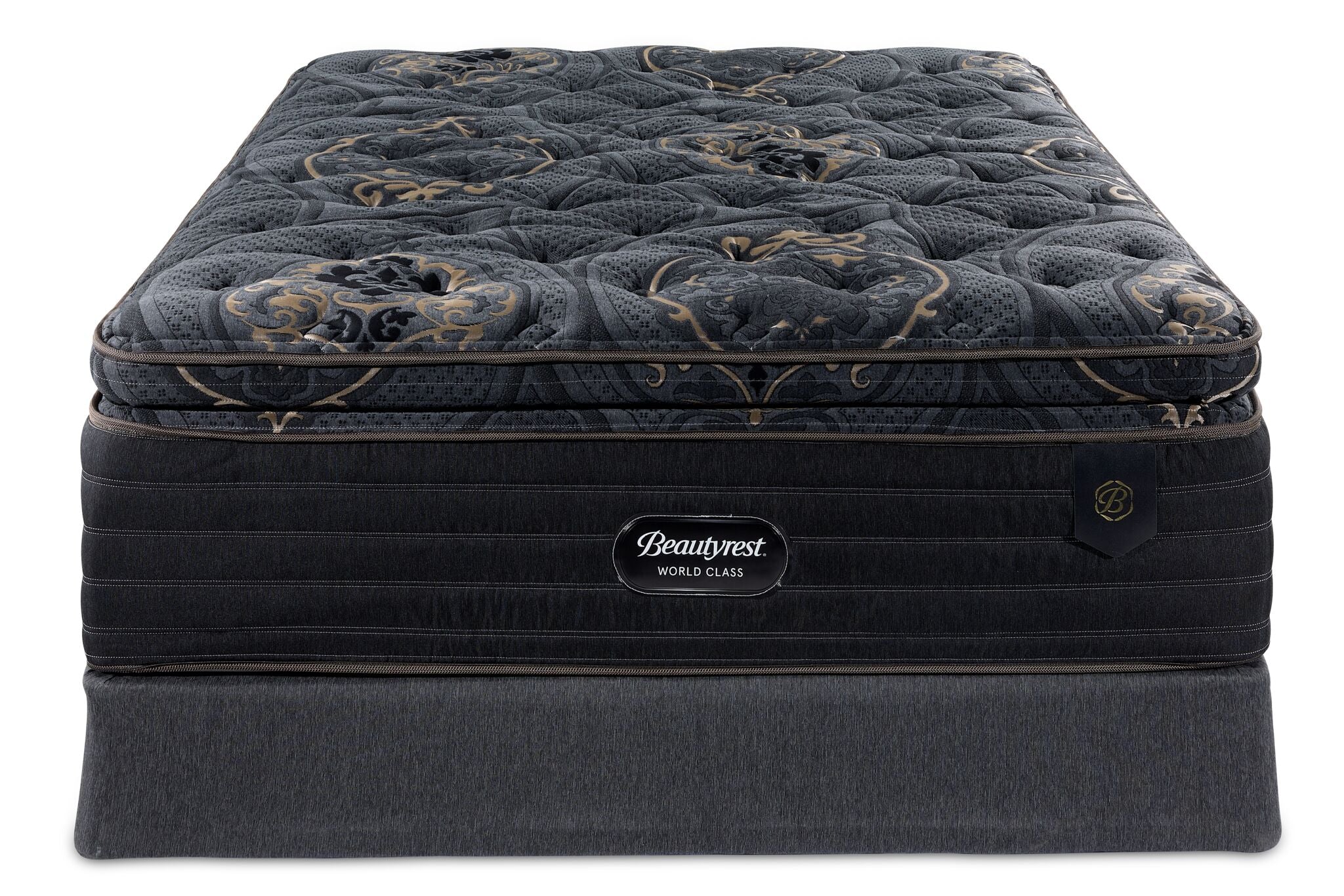 Beautyrest World Class Empress Luxury Firm Queen Mattress and Boxspring Set - Image 2