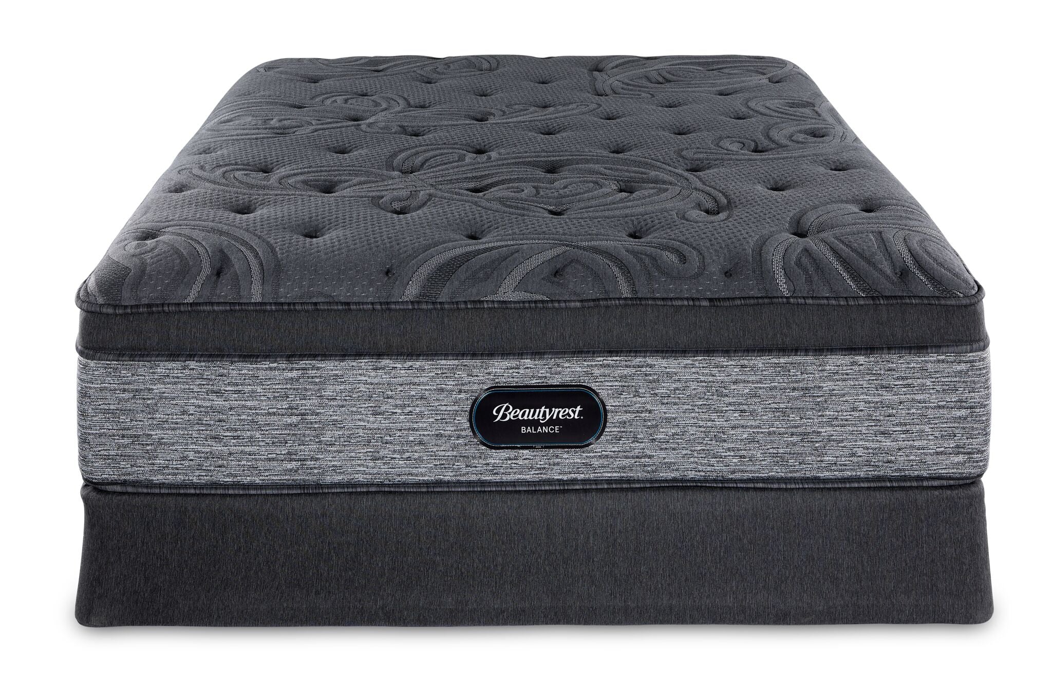Beautyrest World Class Majesty King Medium Mattress and Split Boxspring Set - Image 2
