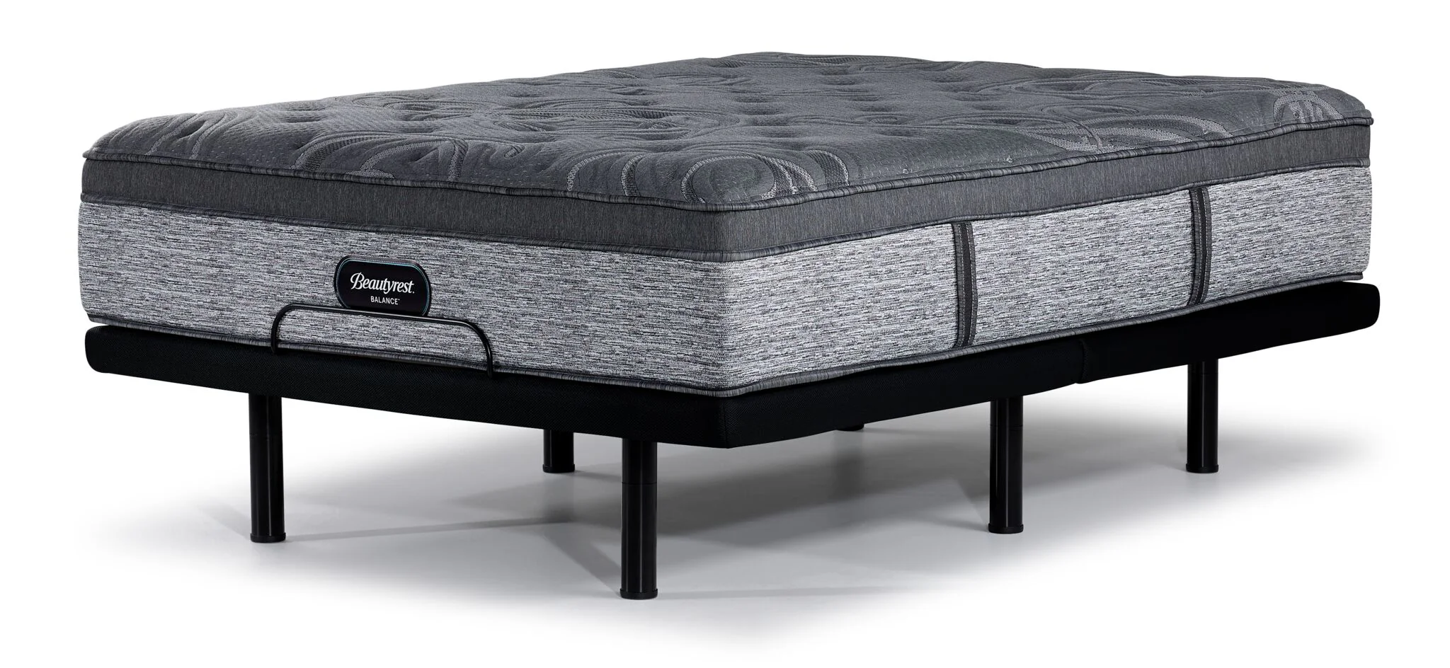 Beautyrest World Class Majesty Medium Twin XL Mattress and L2 Motion Pro Adjustable Base - Image 2