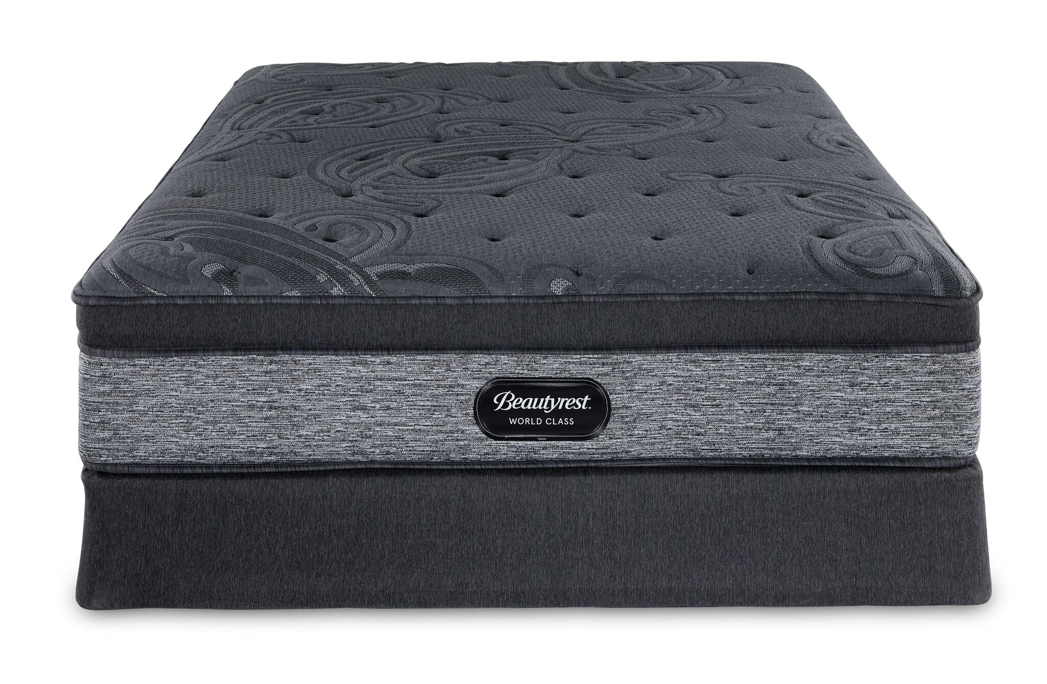 Beautyrest World Class Monarch Firm Queen Mattress and Boxspring Set - Image 2