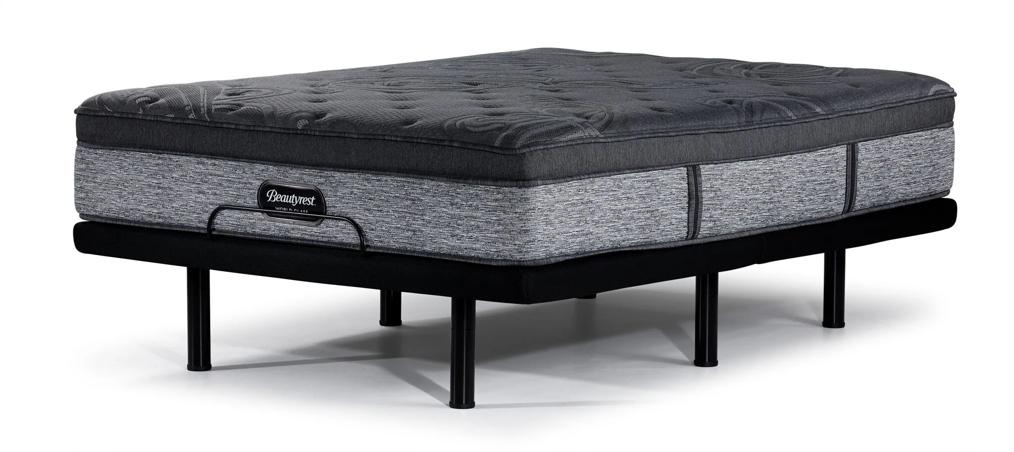 Beautyrest World Class Monarch Firm Twin XL Mattress and L2 Motion Pro Adjustable Base - Image 2