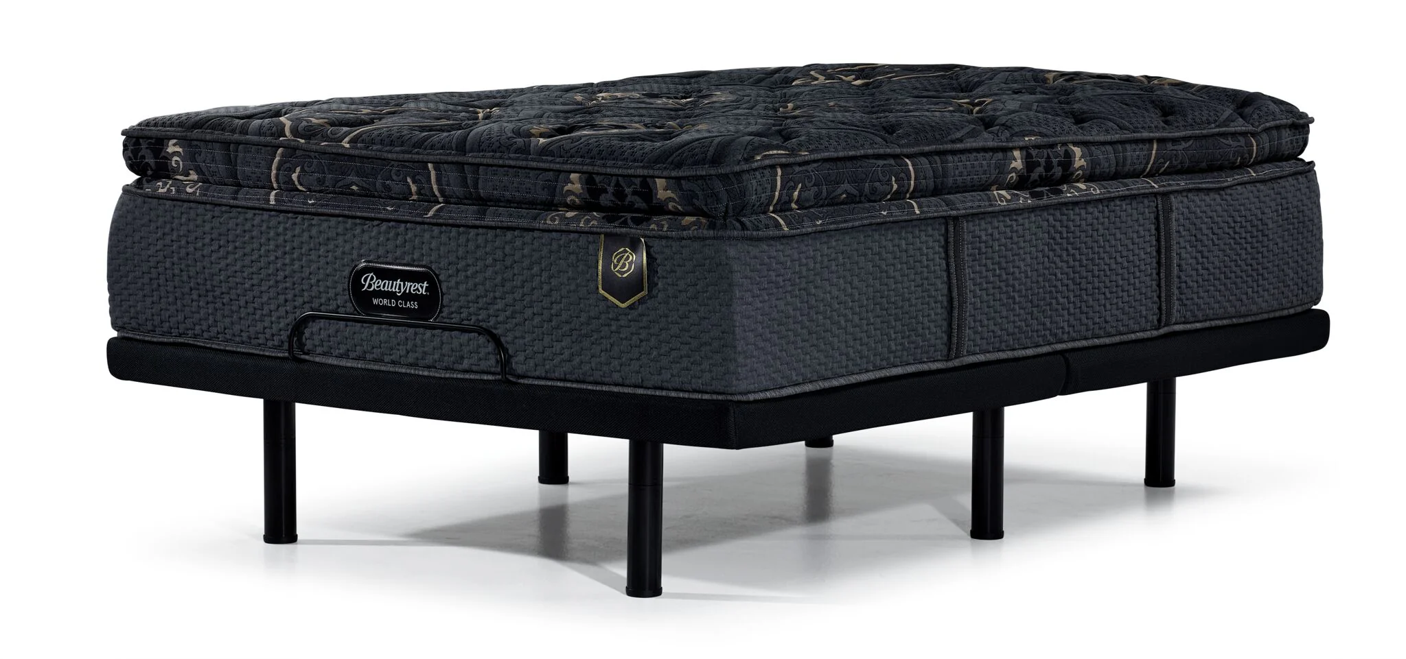 Beautyrest World Class Viscount Plush Twin XL Mattress and L2 Motion Pro Adjustable Base - Image 2