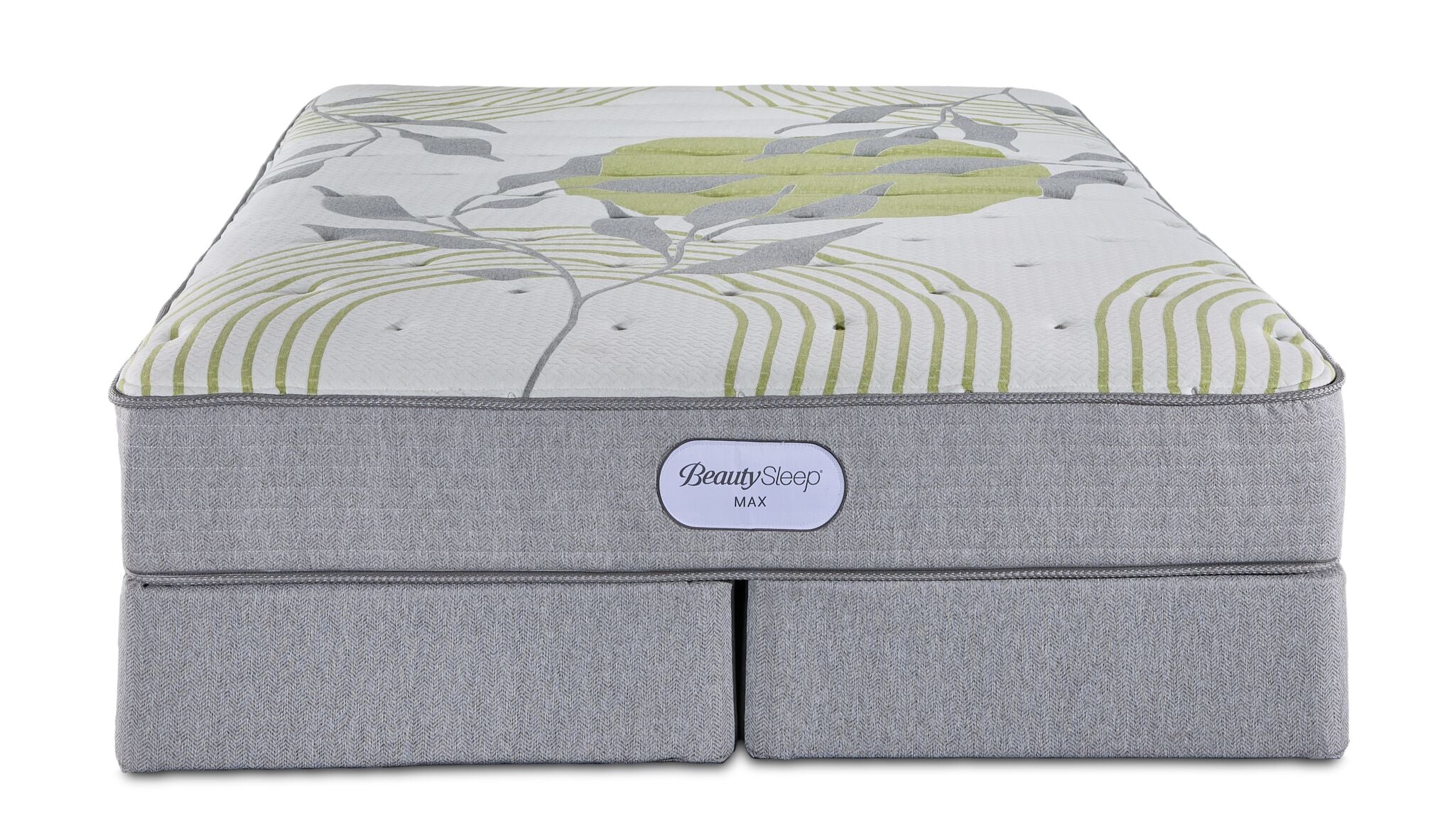 BeautySleep Max Calm Tight Top Firm King Mattress and Split Boxspring Set - Image 2