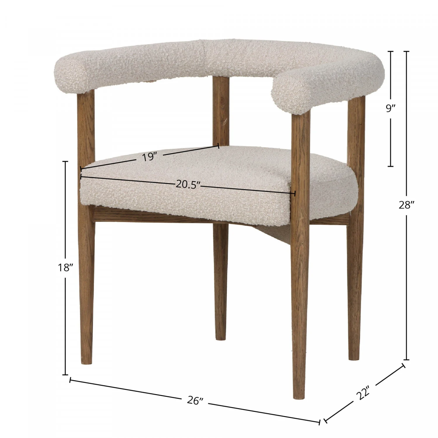 Bellavor Dining Chair - White - Image 2