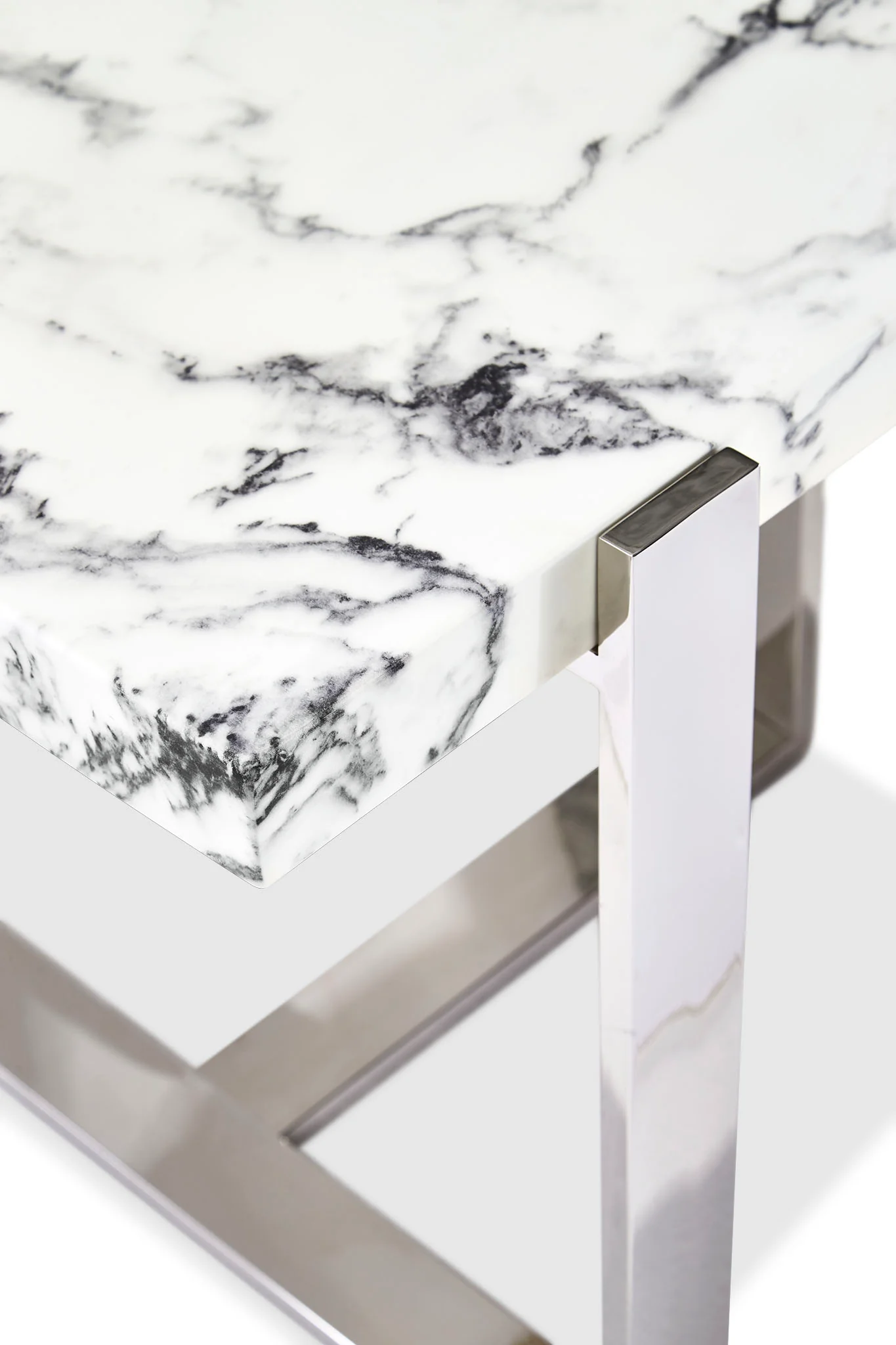 Bellini End Table - White - Image 3