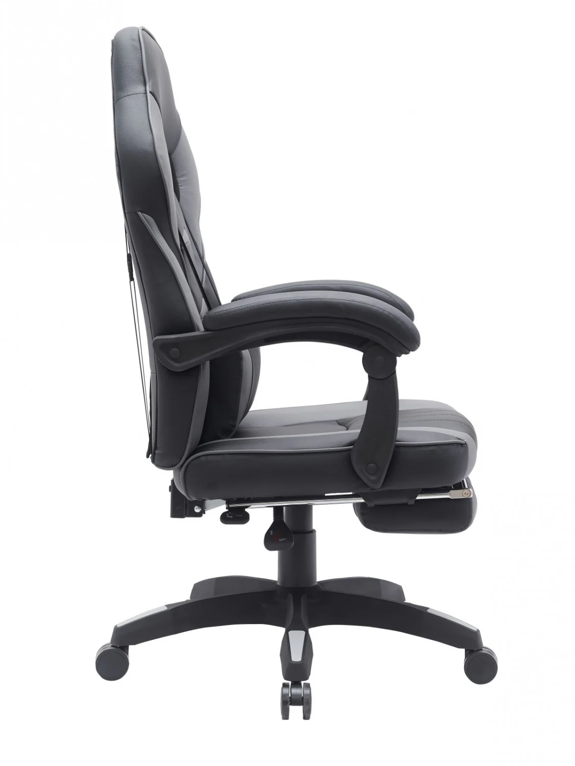 Bentley Gaming Chair - Black/Grey - Image 4