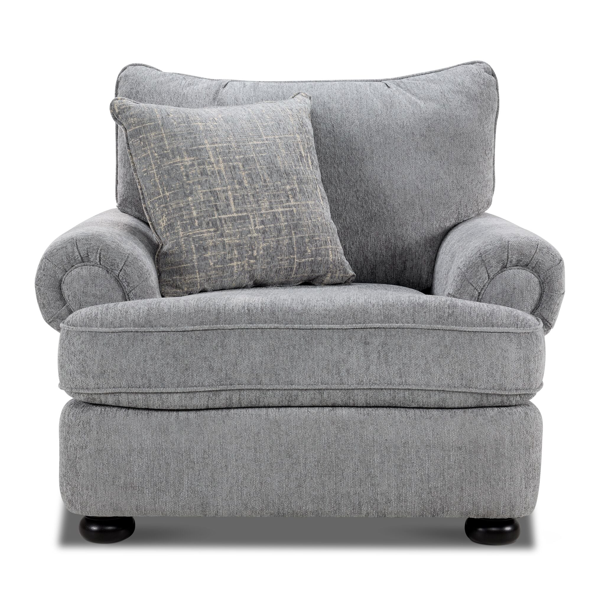 Beverly Chair and a Half - Vangoh Grey - Image 2