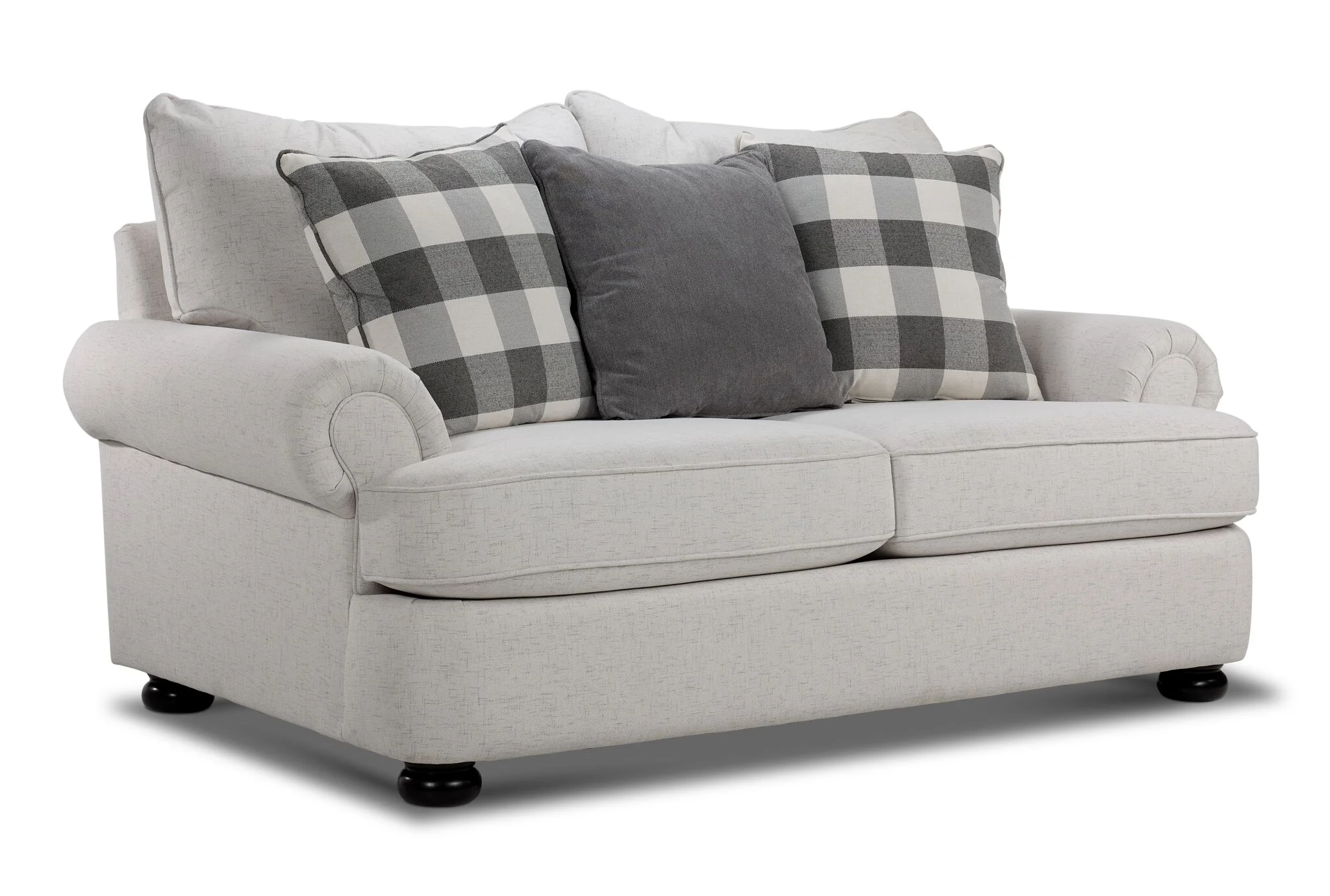 Beverly Sofa and Loveseat Set - TicTac Ivory - Image 3