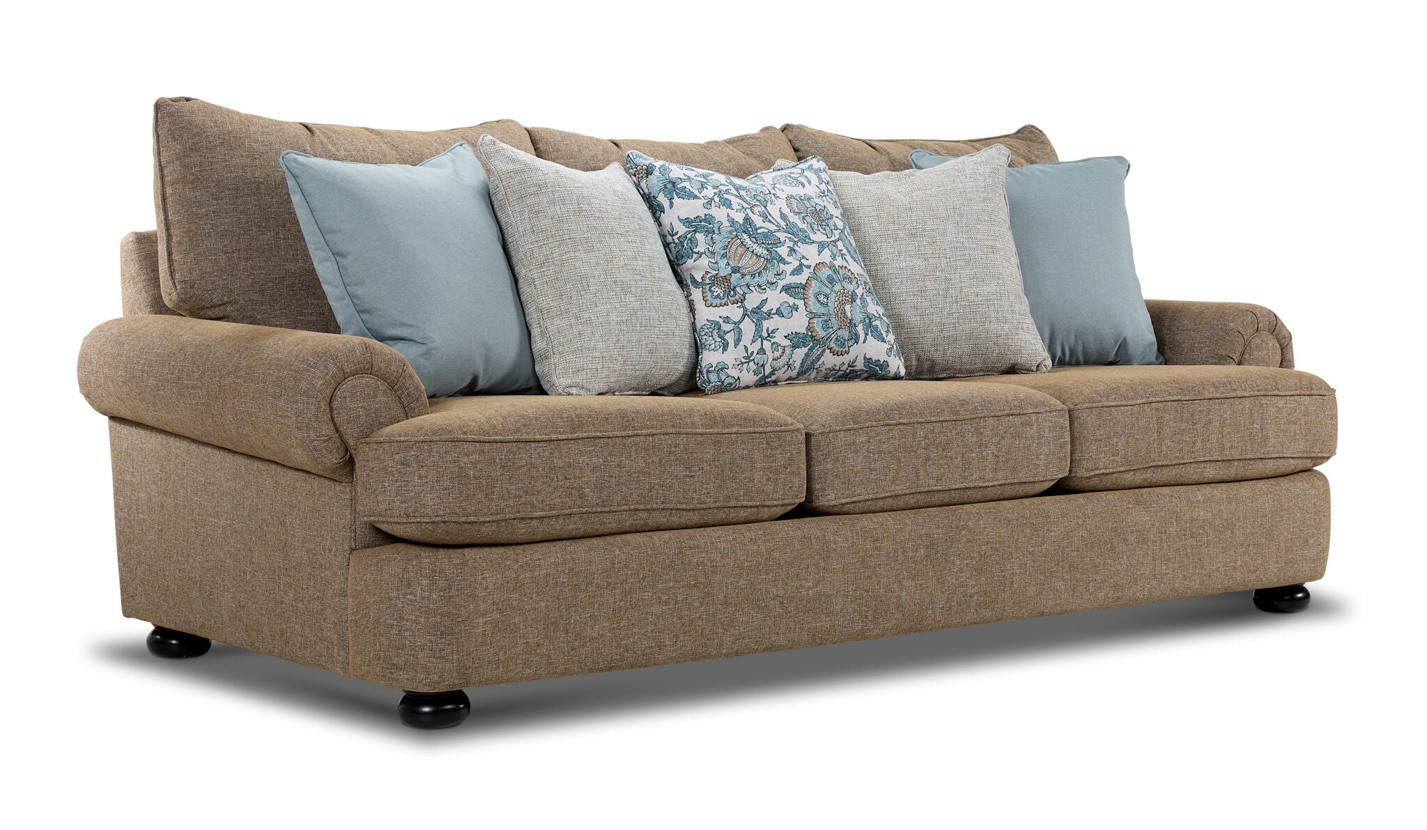 Beverly Sofa, Loveseat and Chair and a Half Set - Hightec Umber - Image 2