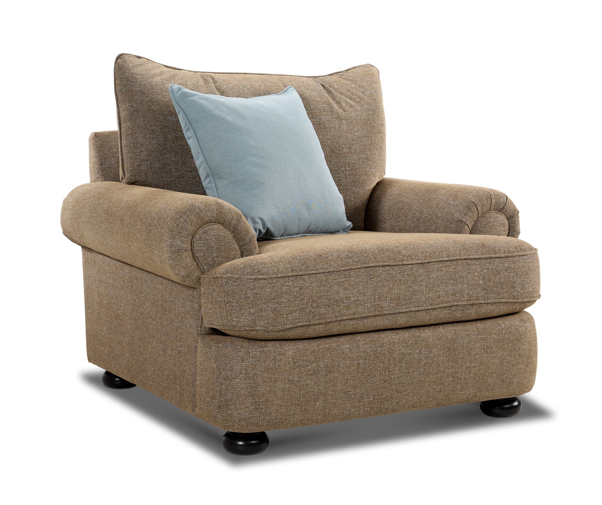 Beverly Sofa, Loveseat and Chair and a Half Set - Hightec Umber - Image 4