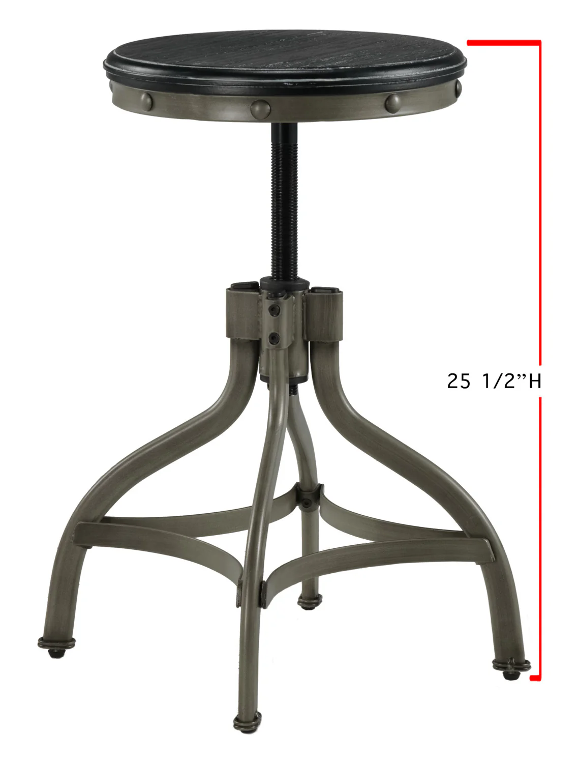 Blake Stool - Grey - Image 5