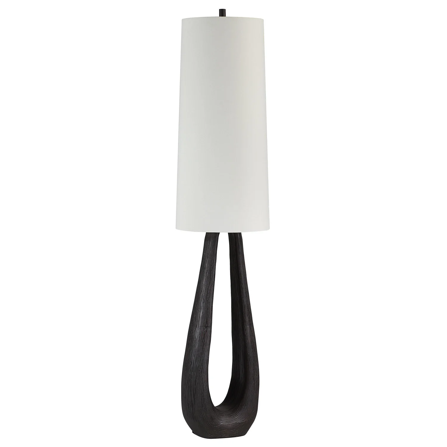Blythe Floor Lamp - Dark Walnut - Image 3